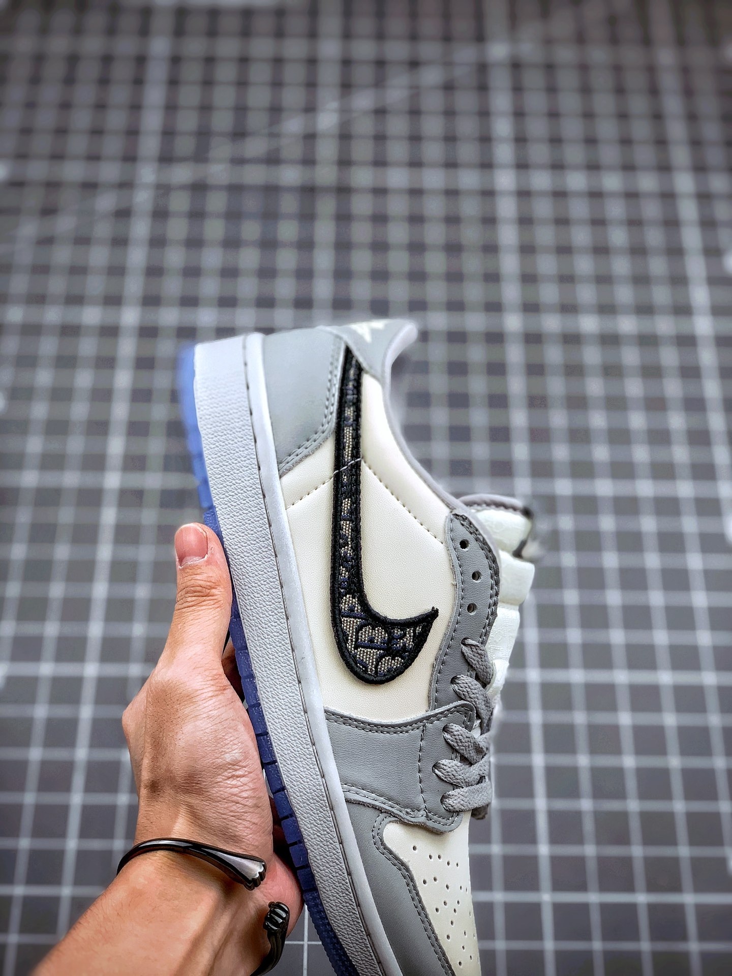 Dior x Air Jordan 1 Low LuckyShoes