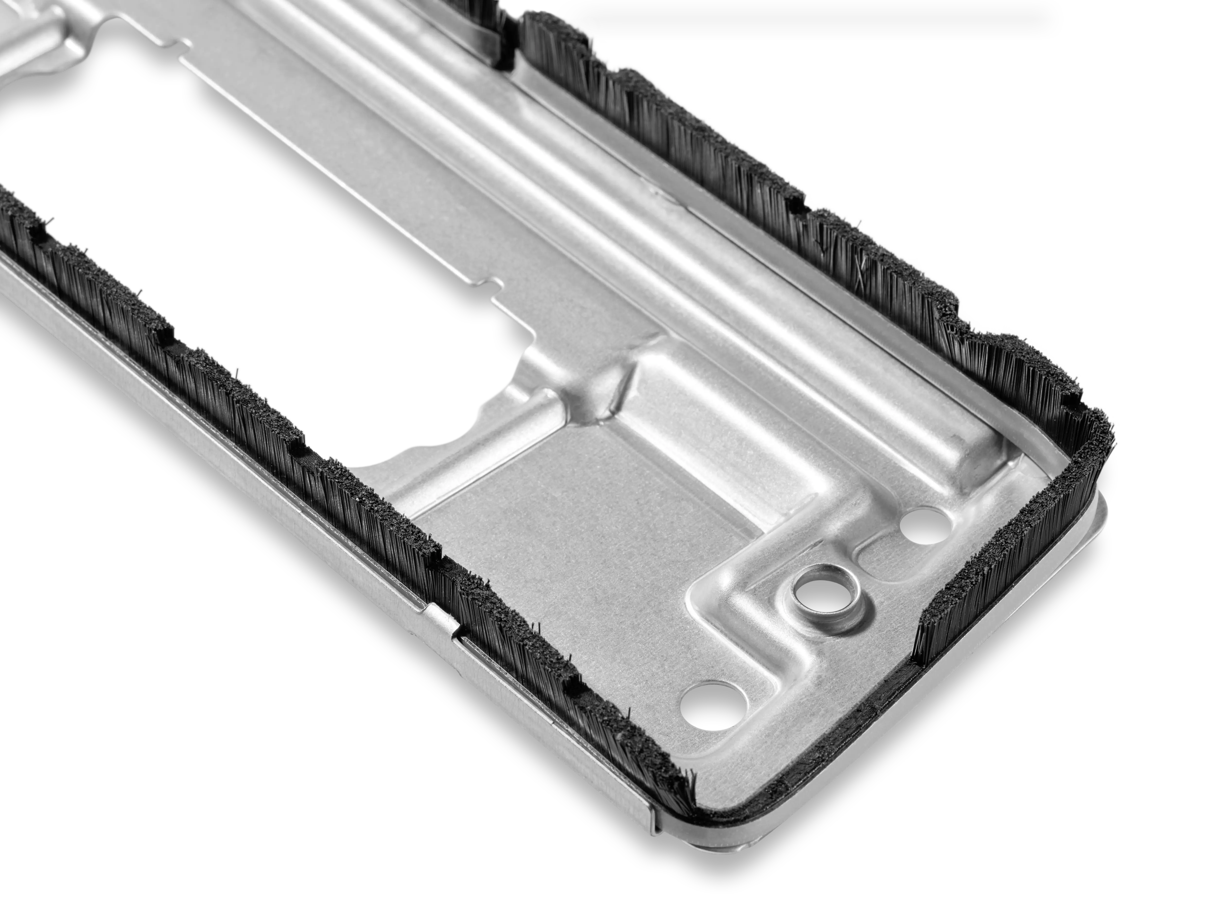 Bristle holder plate