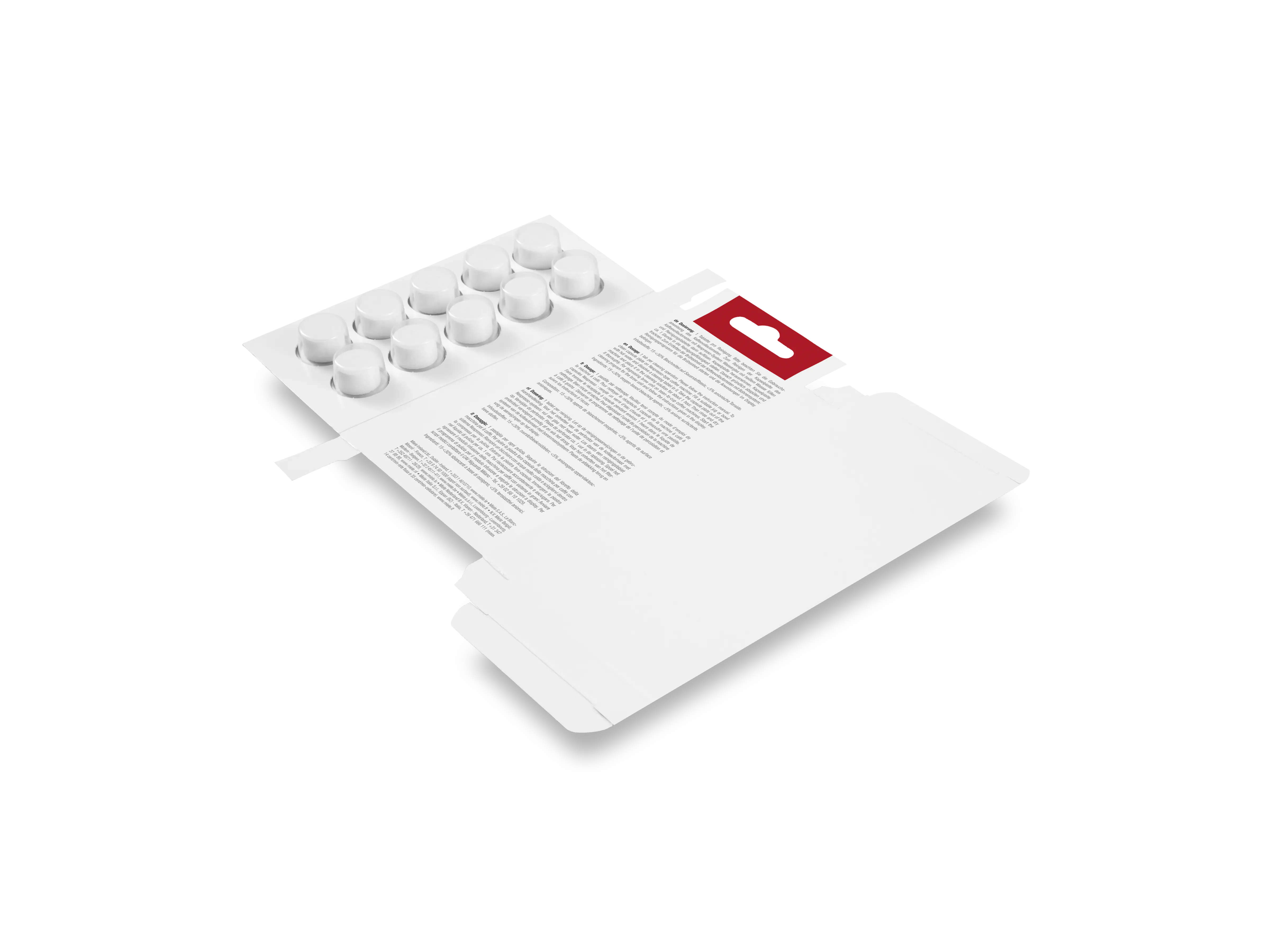 Cleaning tablets, 10 tabs