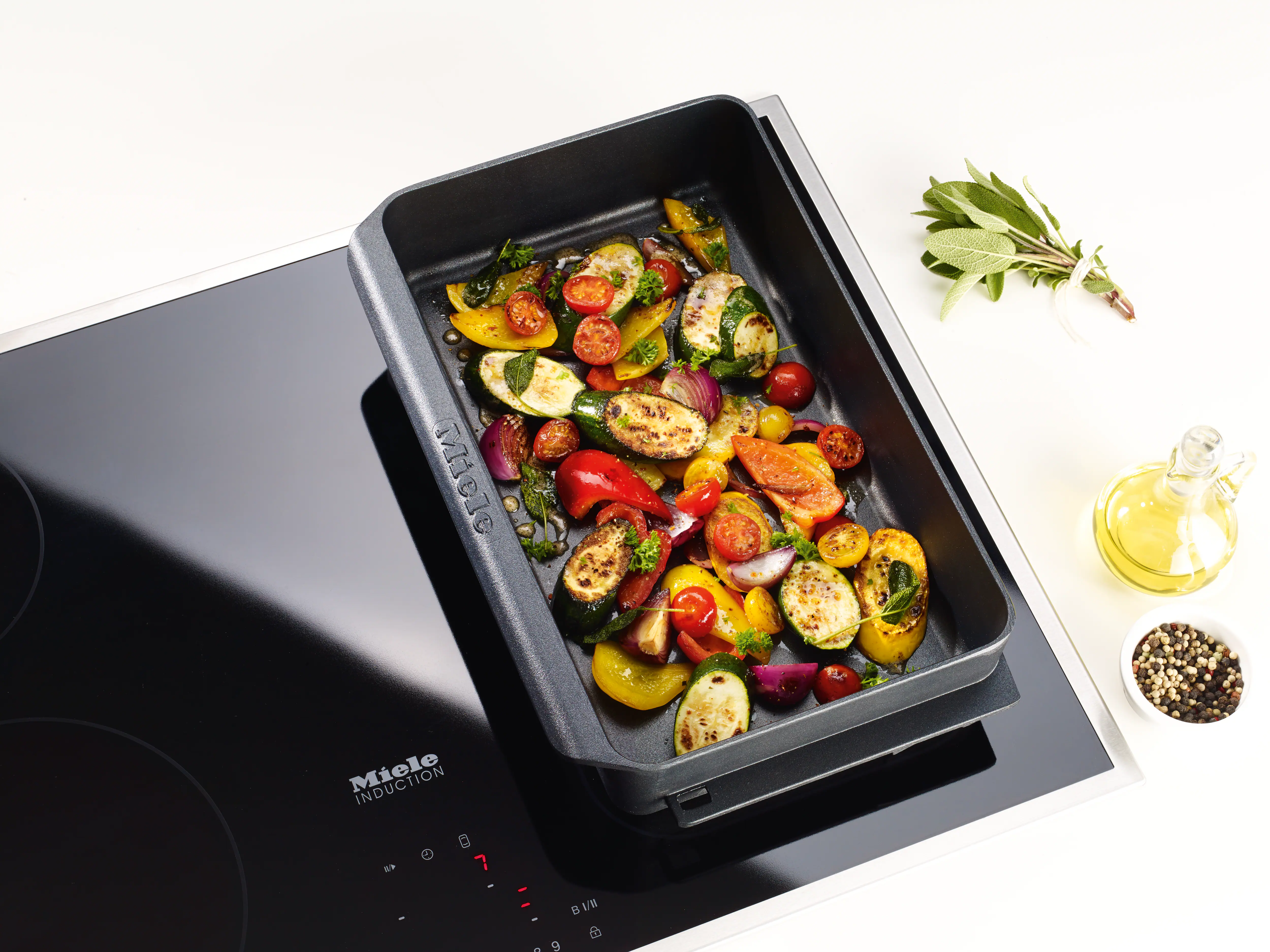 Induction gourmet casserole dish