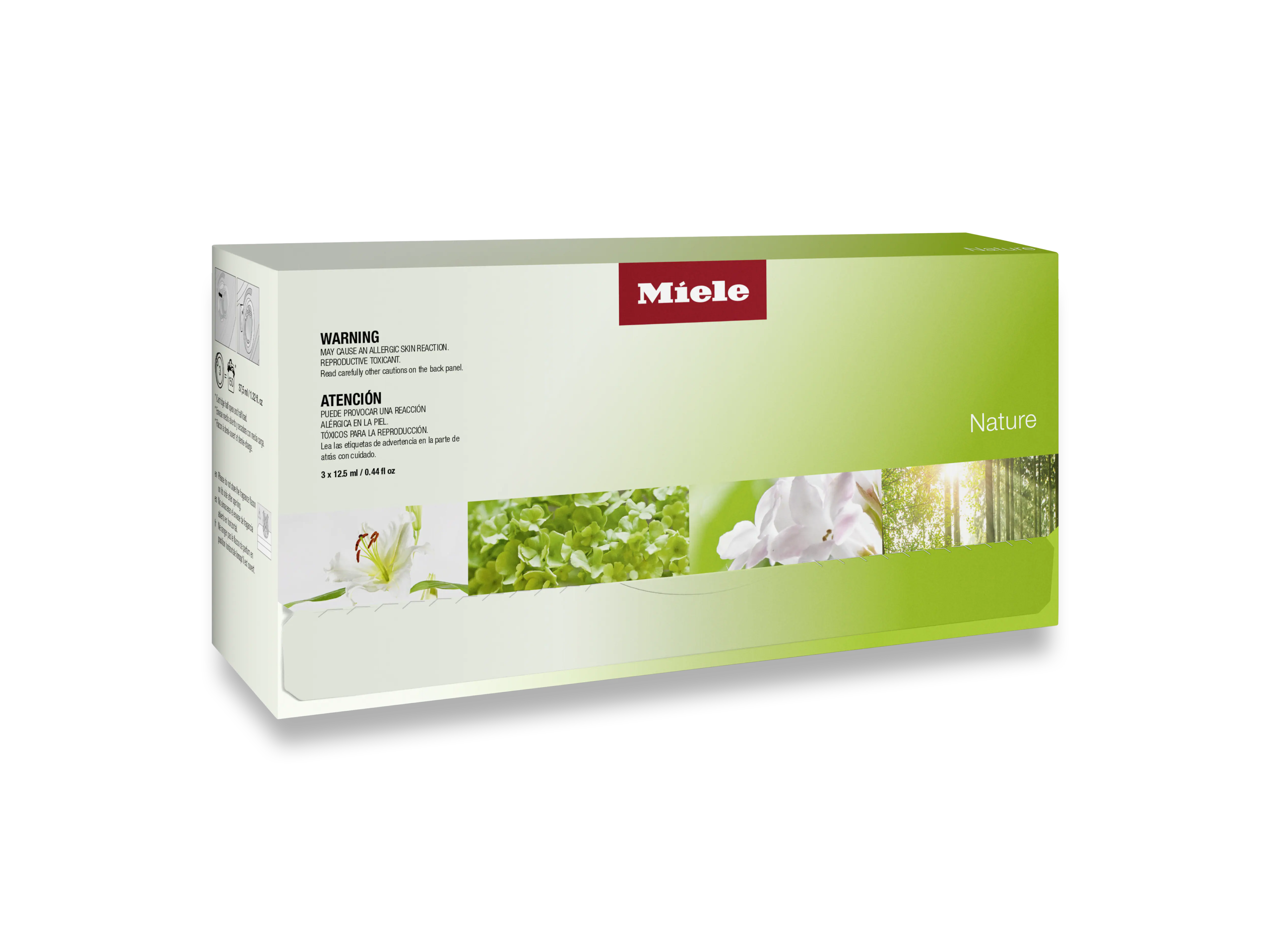 Set of 3 x Nature fragrance flacon