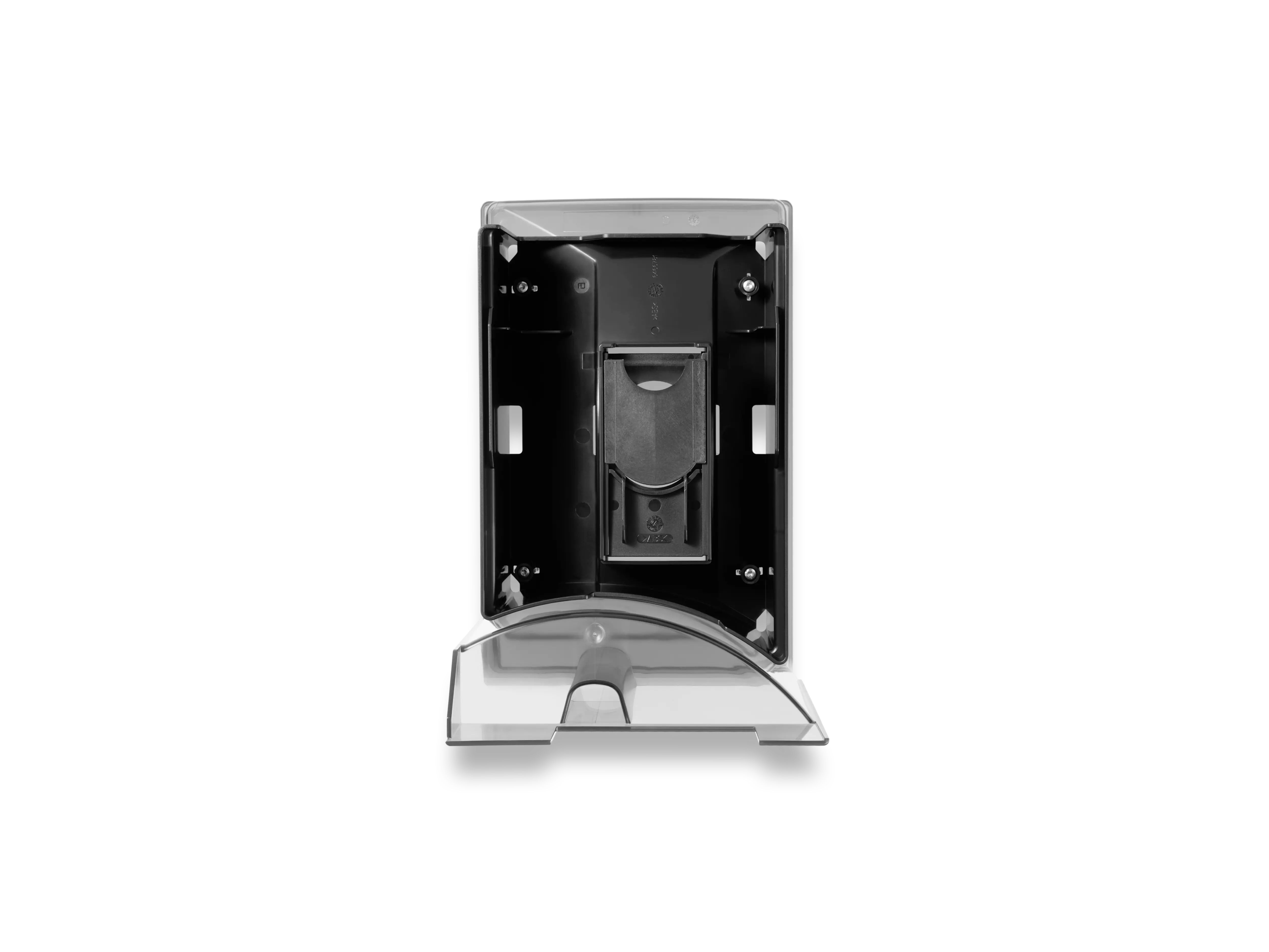 Gray transparent bean container