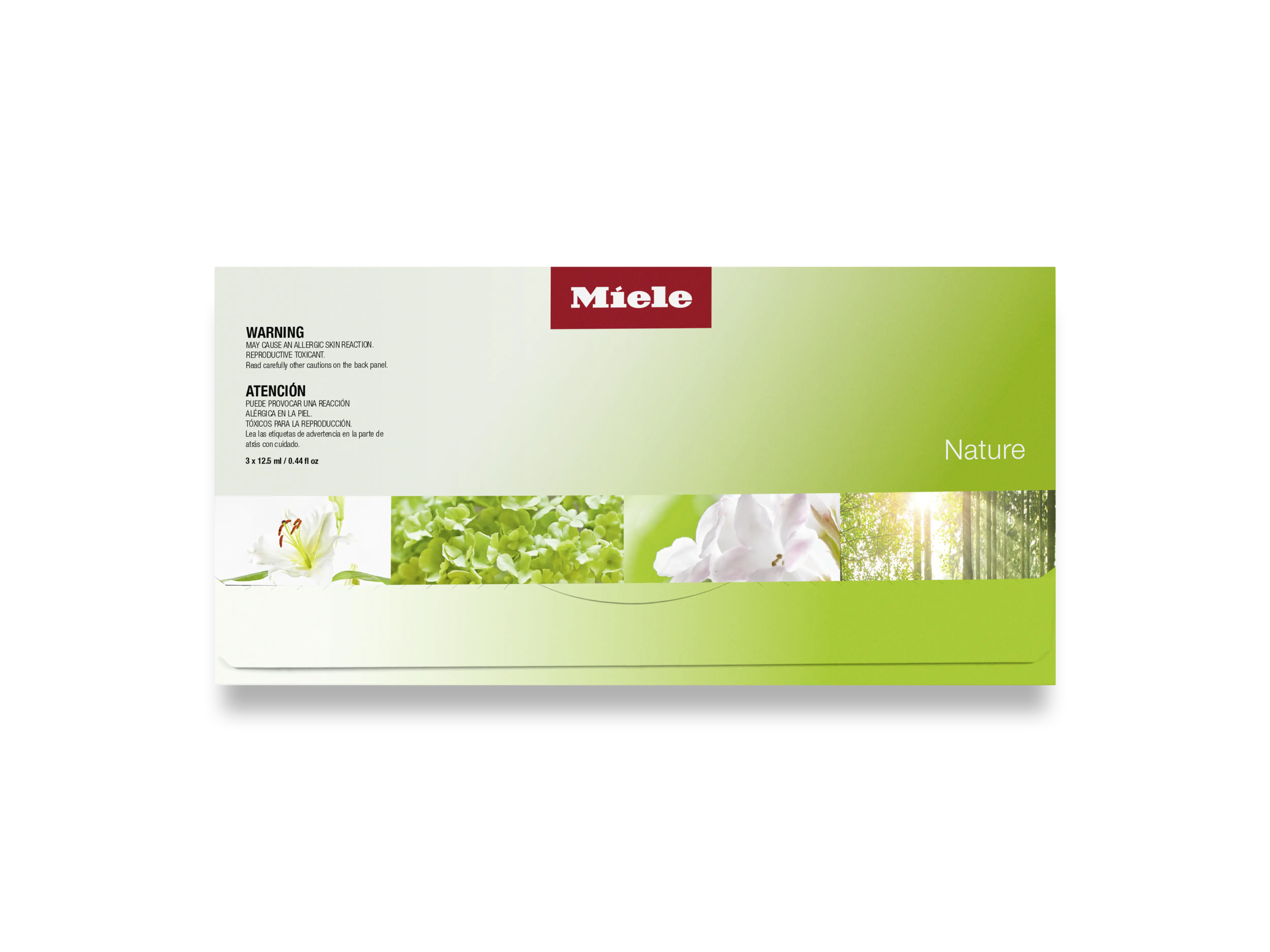 Set of 3 x Nature fragrance flacon