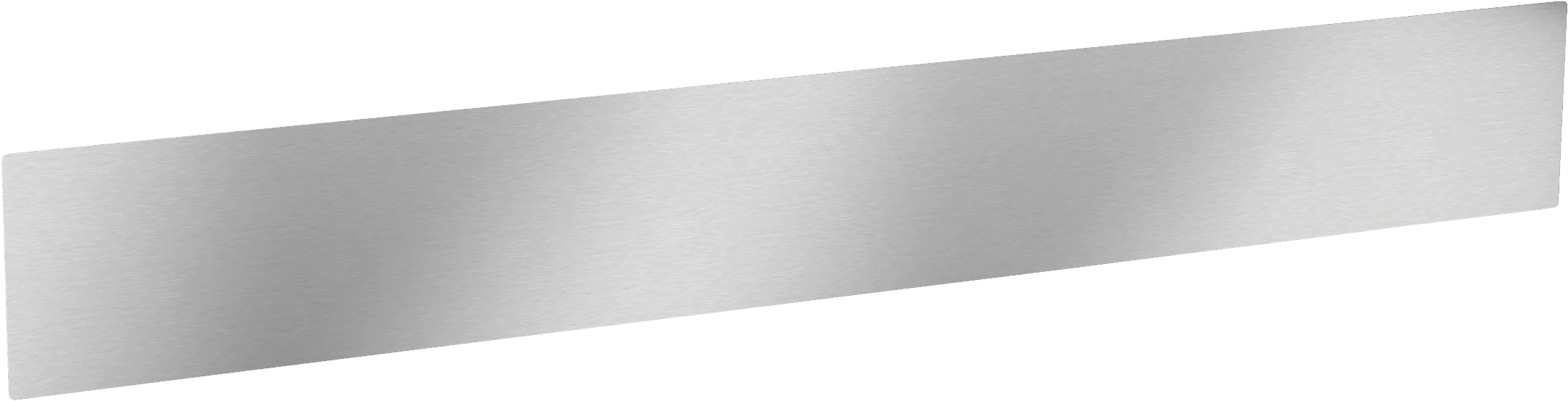 Stainless-steel toe-kick panel