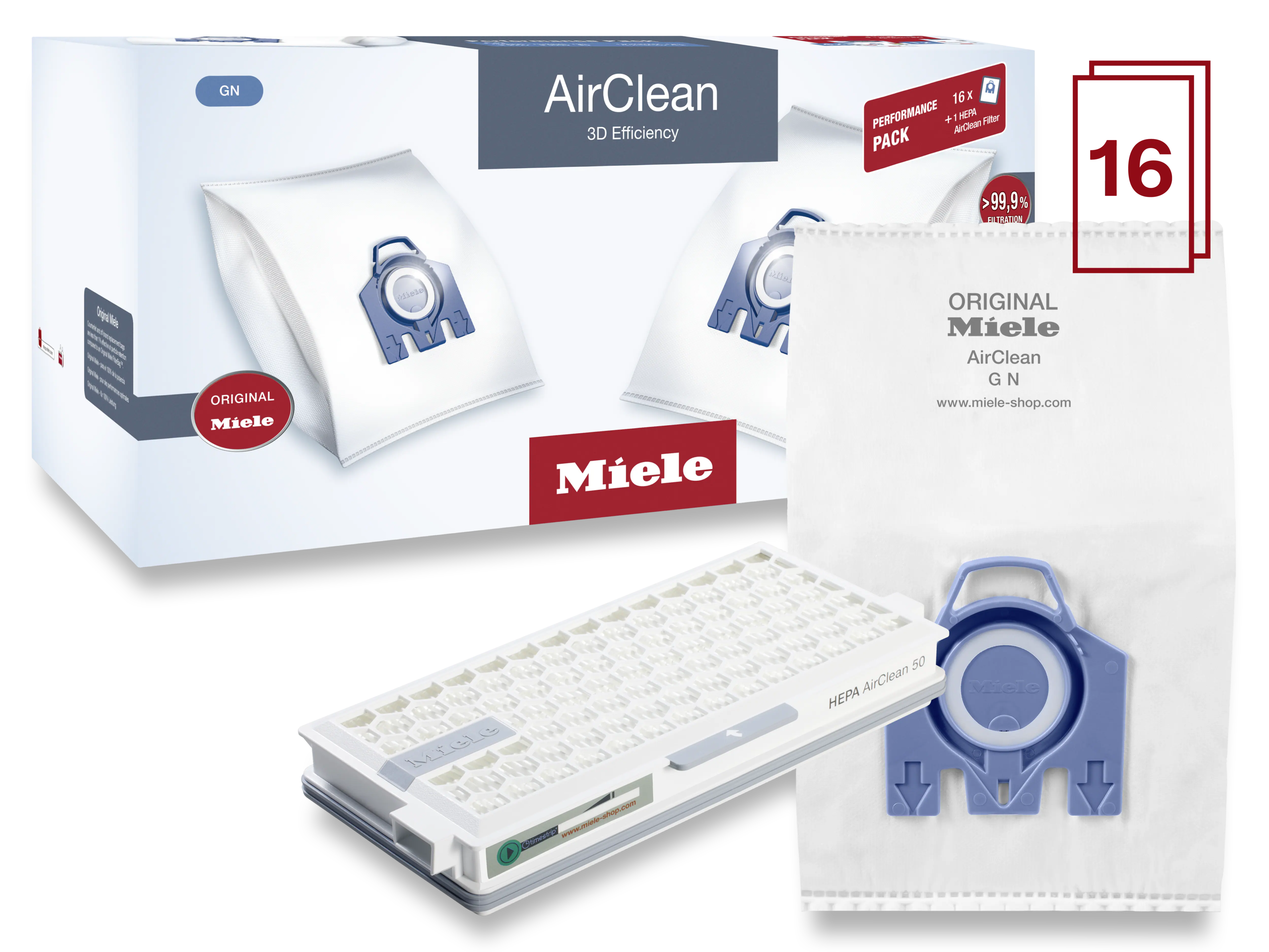 Performance Pack AirClean 3D Efficiency GN 50