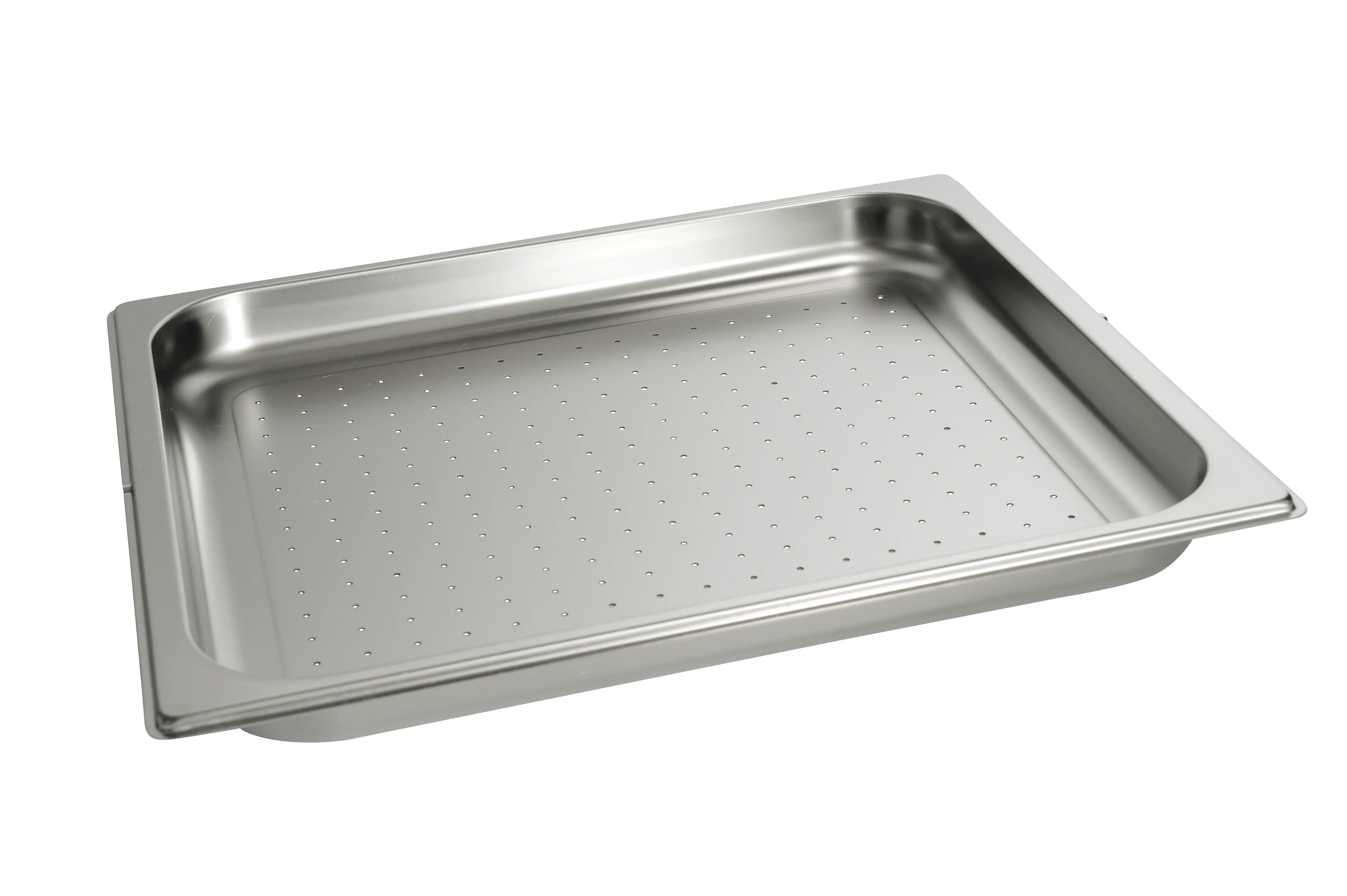 Perforated steam oven pan
