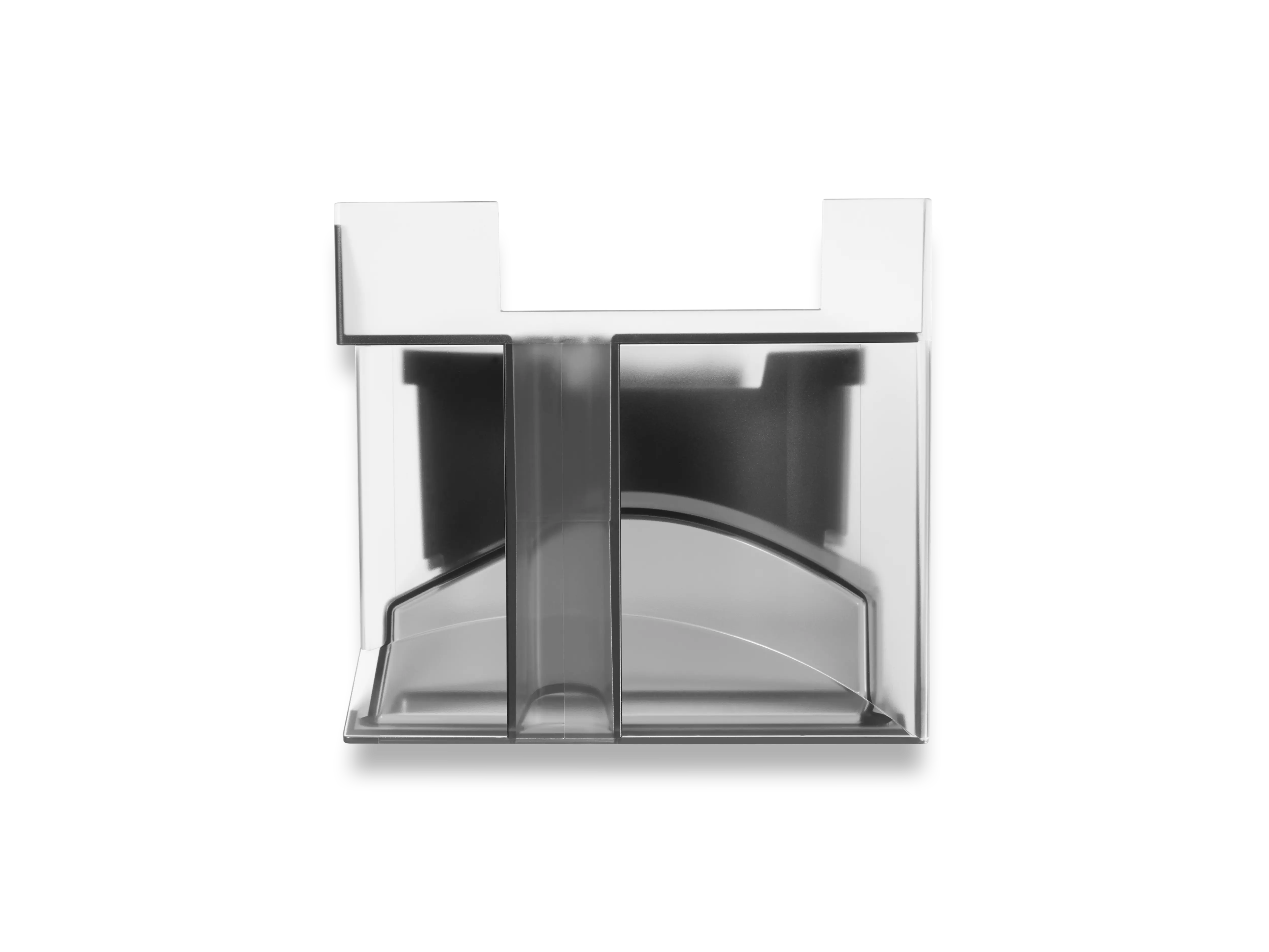 Gray transparent bean container