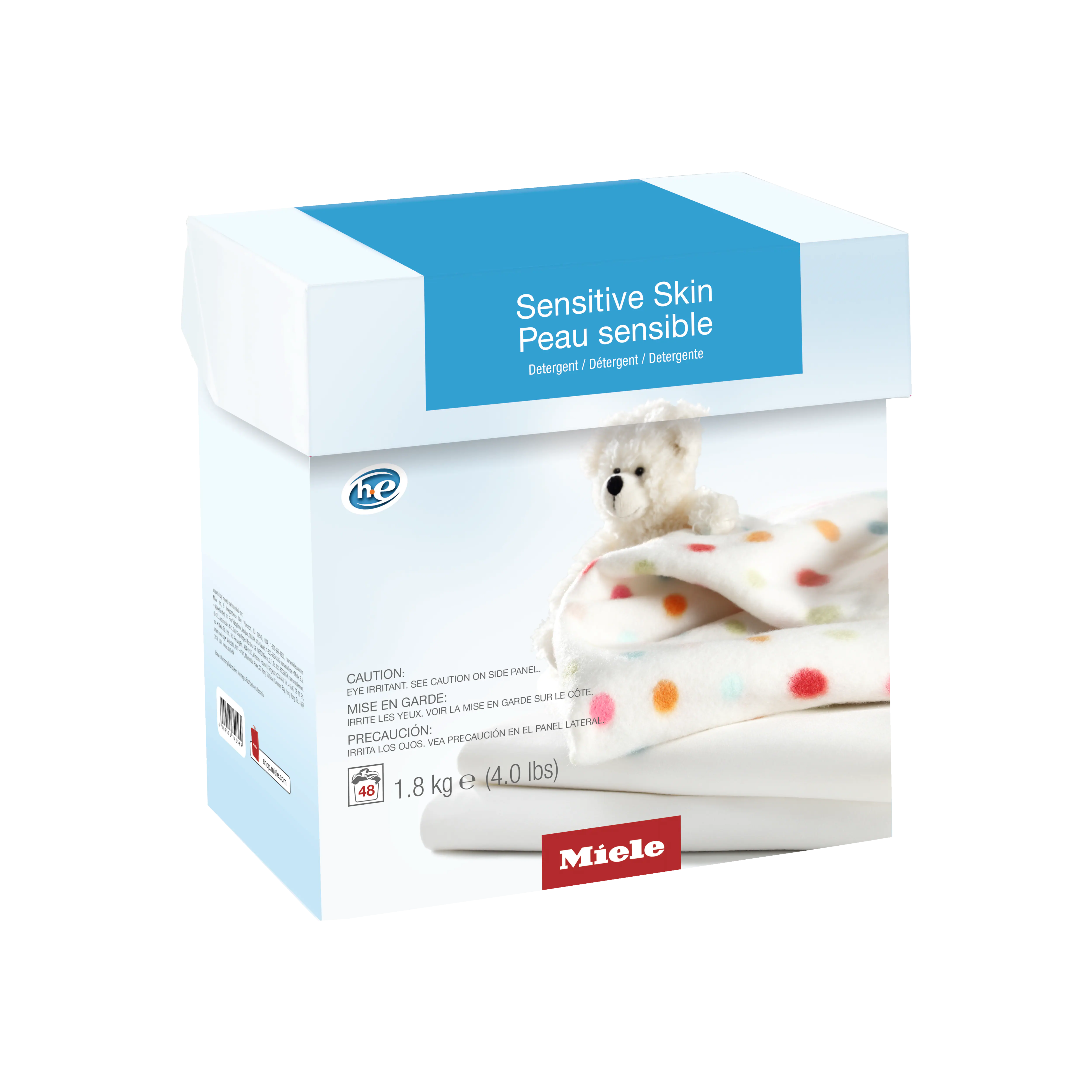 Powder det. for sensitive skin 4 lb