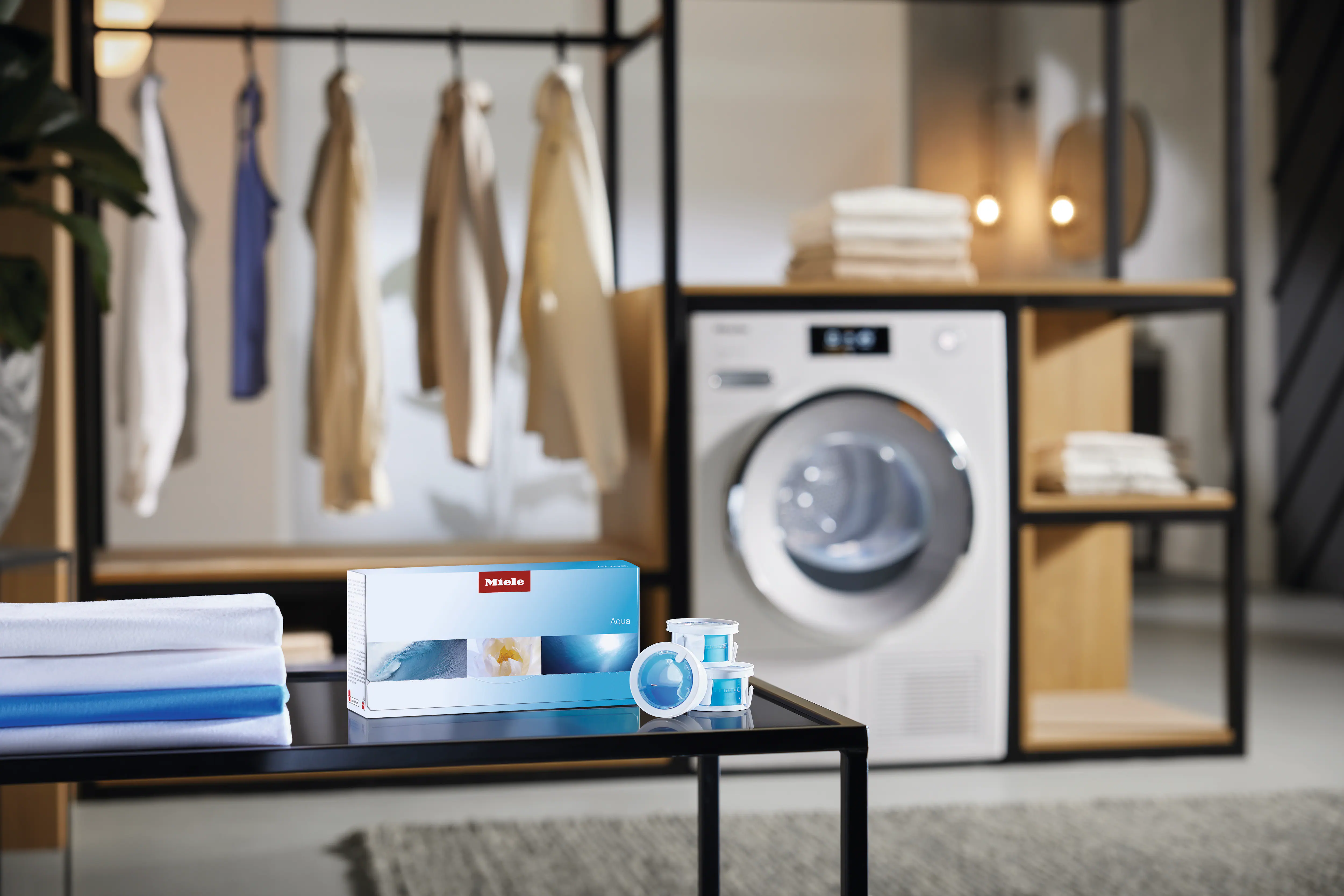 Set of 3 x Aqua fragrance flacon