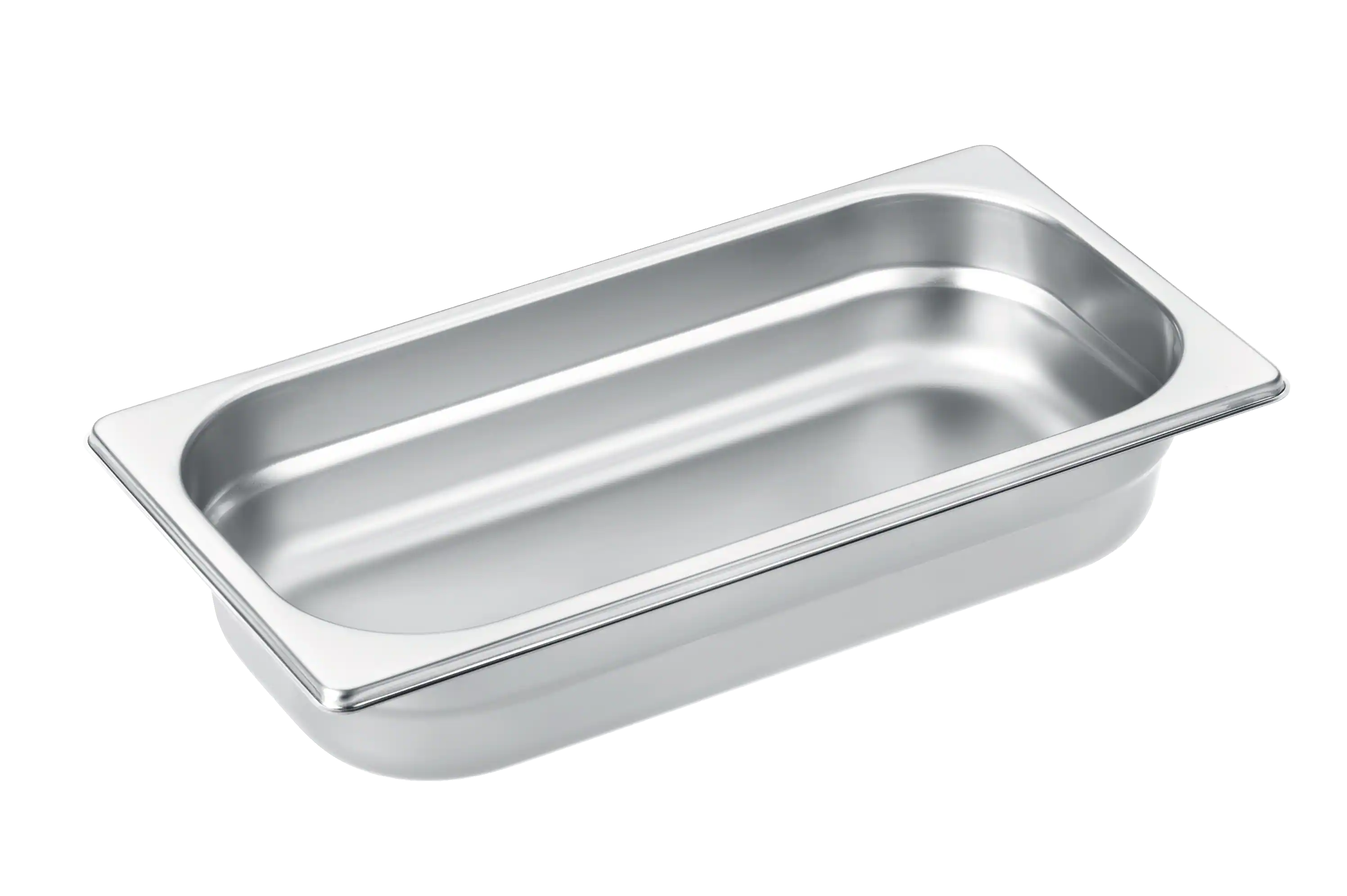 Unperforated steam oven pan