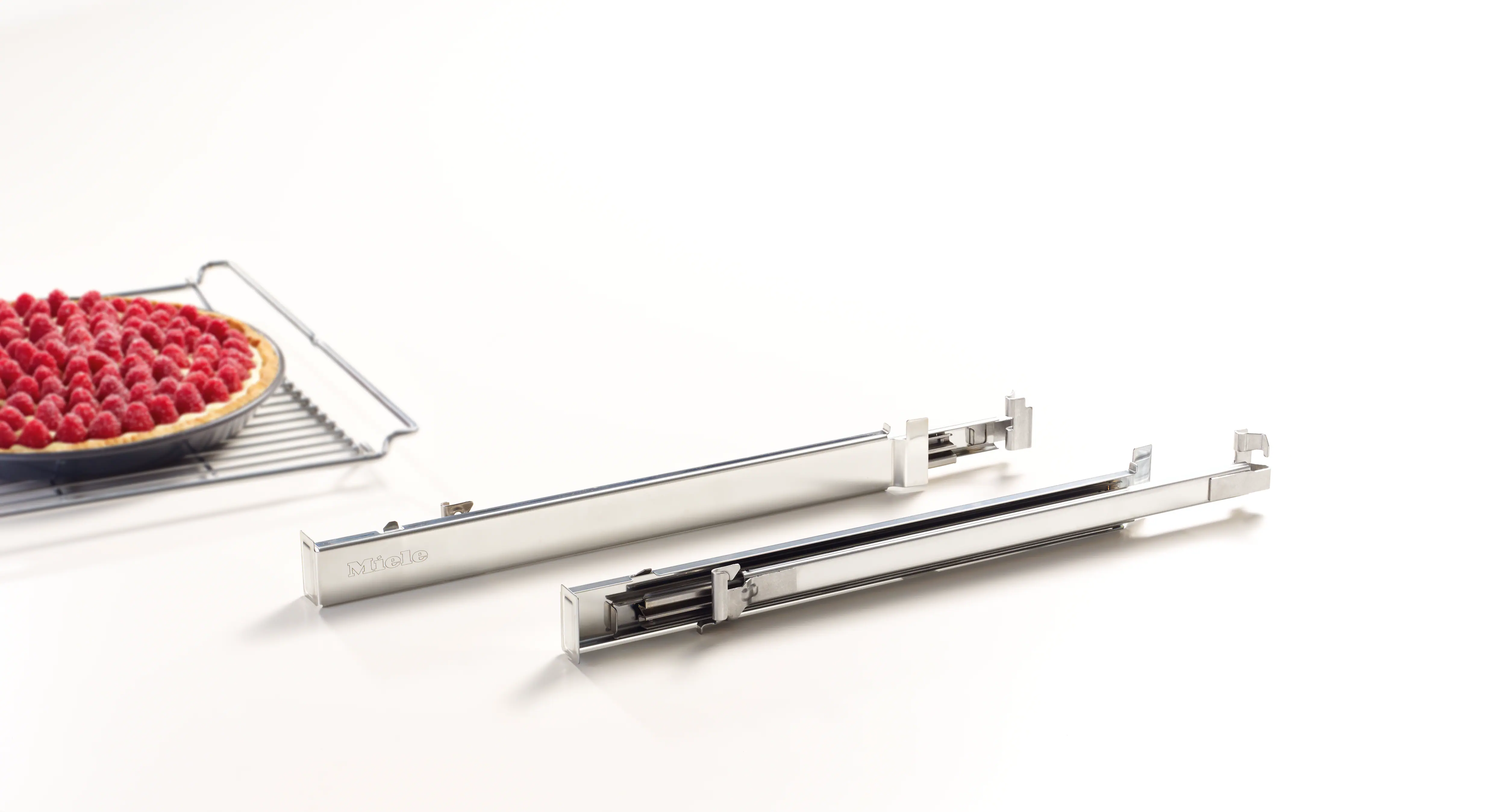 Original Miele FlexiClip telescopic runners with PerfectClean