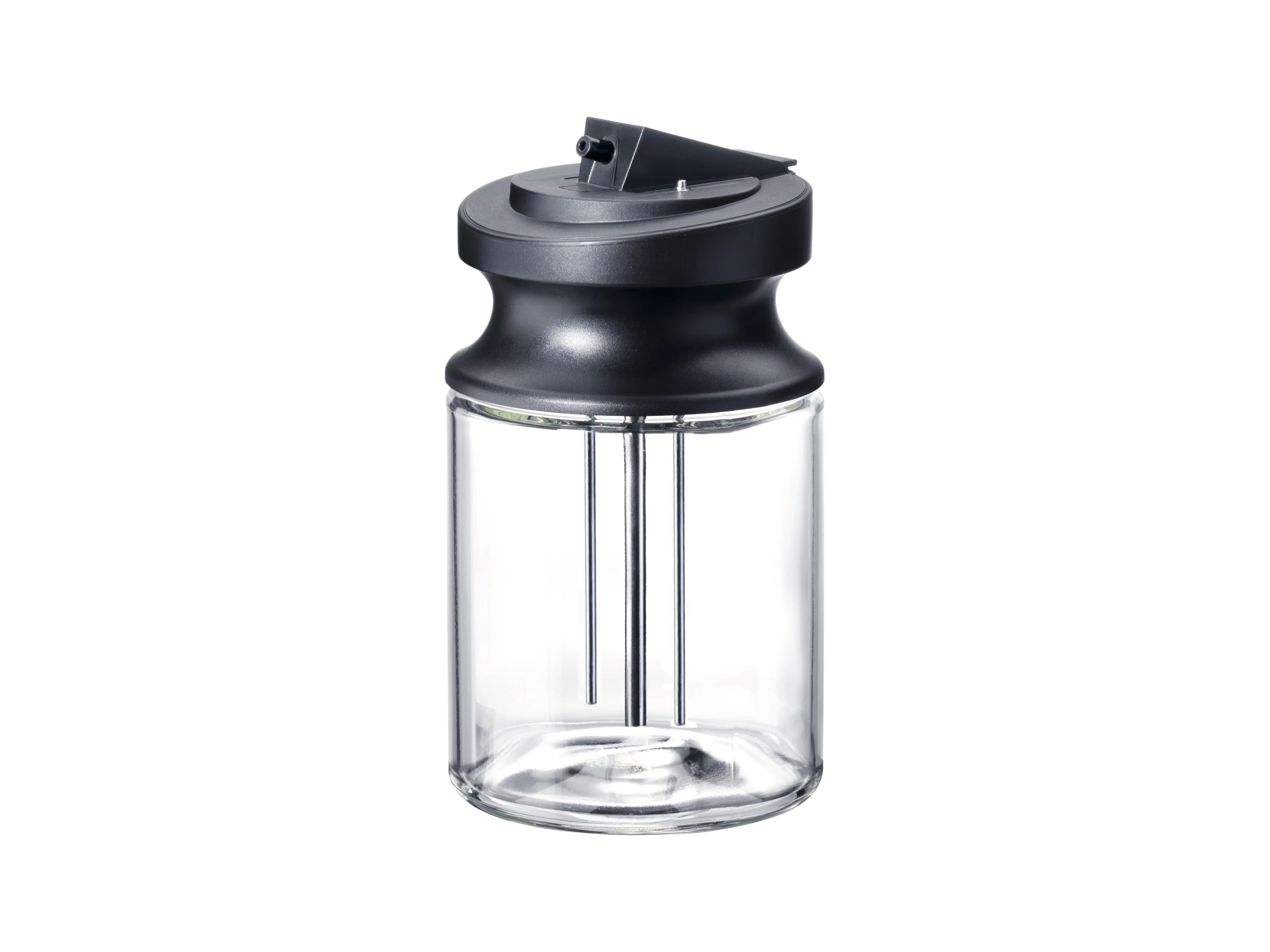 Milk container made of glass