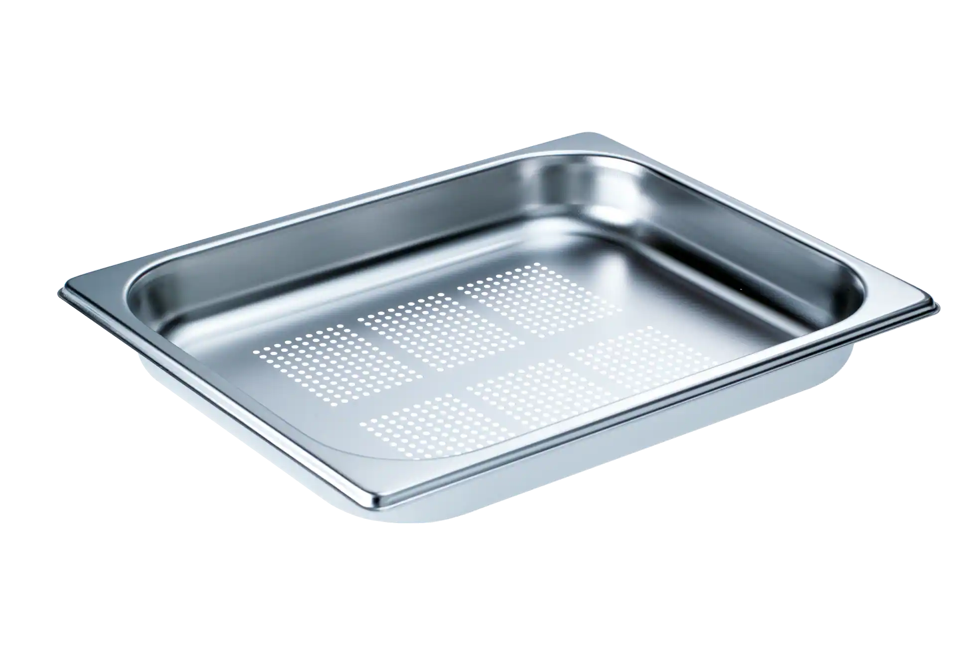 Perforated steam oven pan