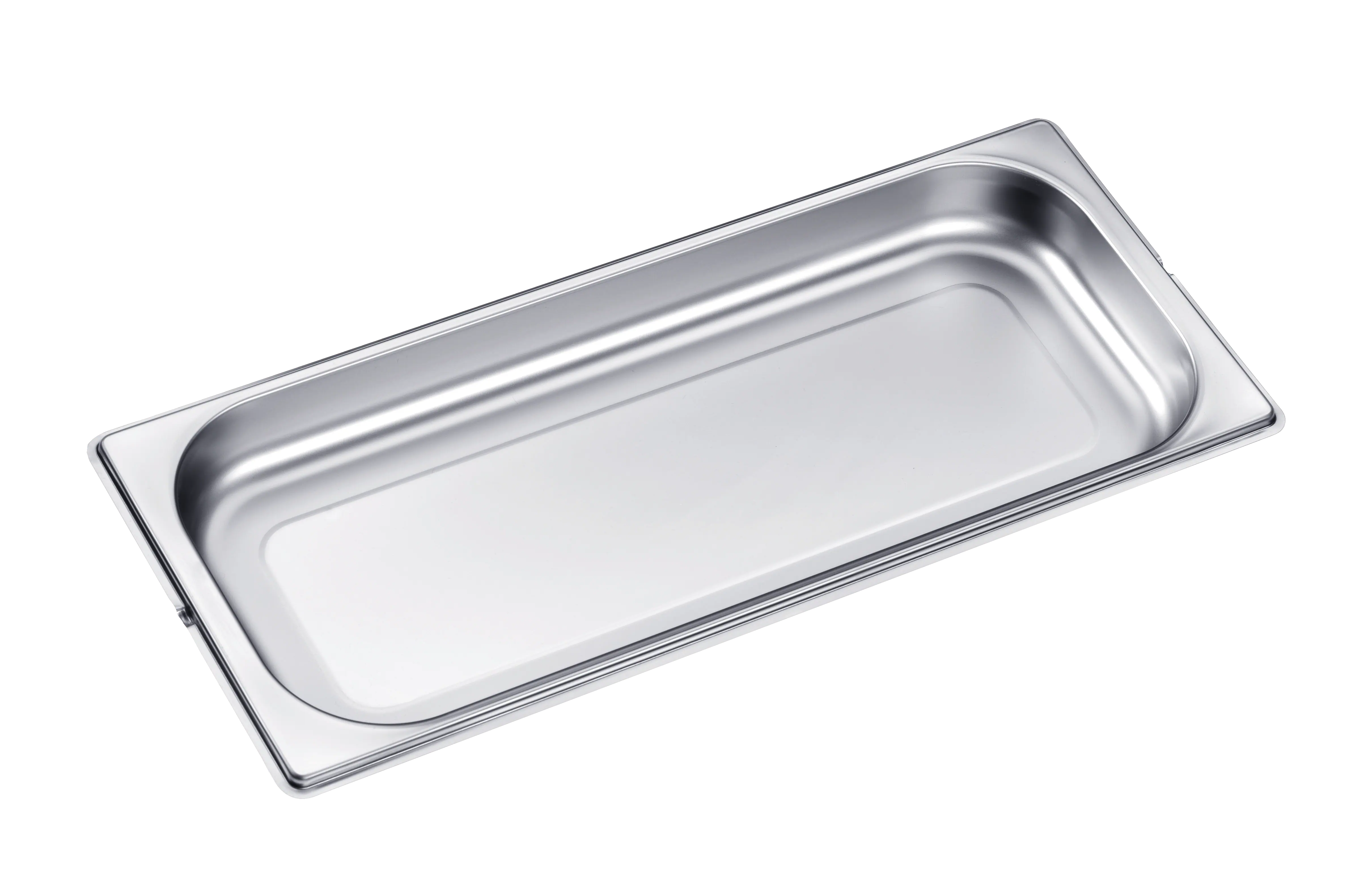 Unperforated steam oven pan