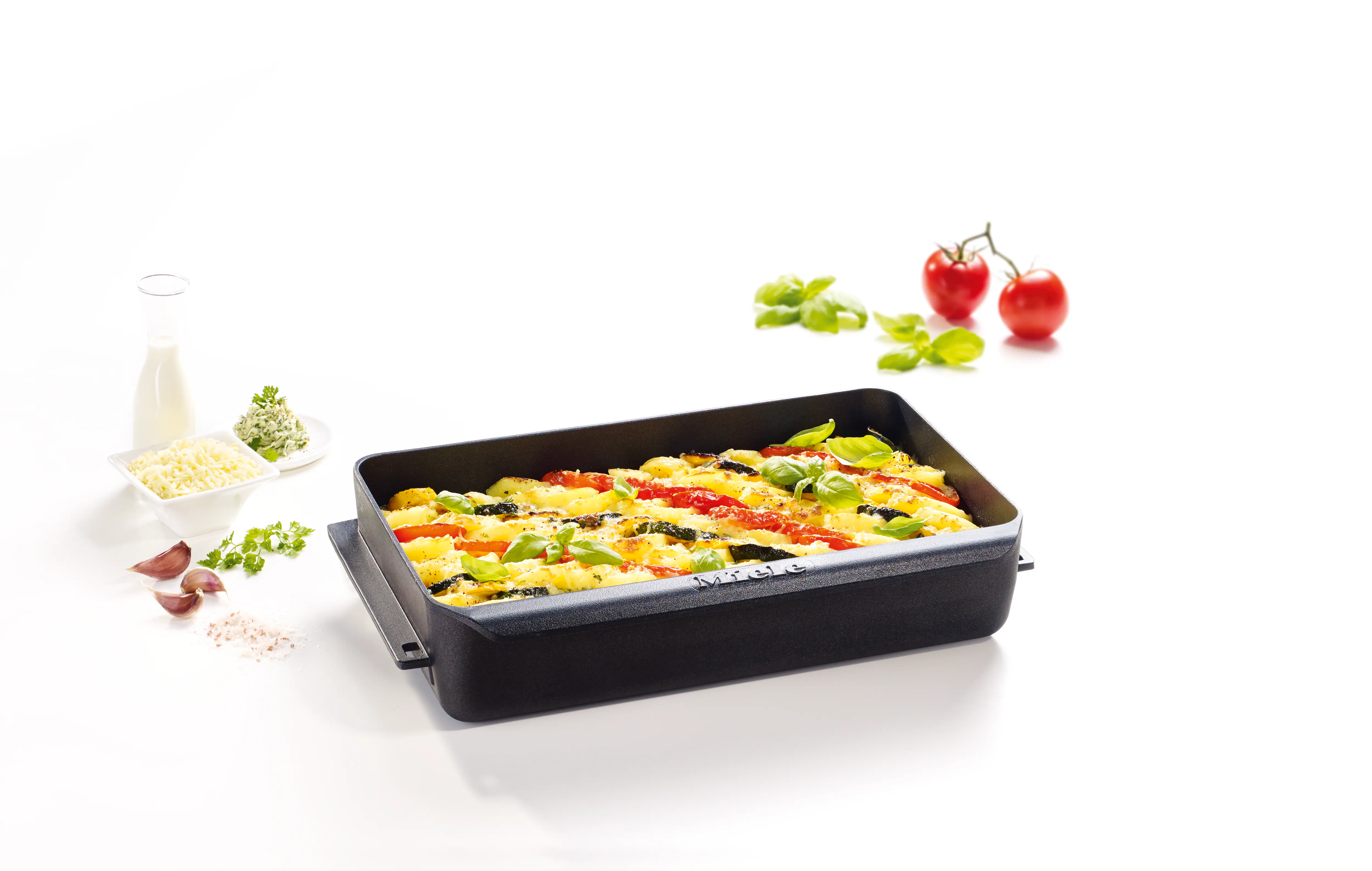 Induction gourmet casserole dish