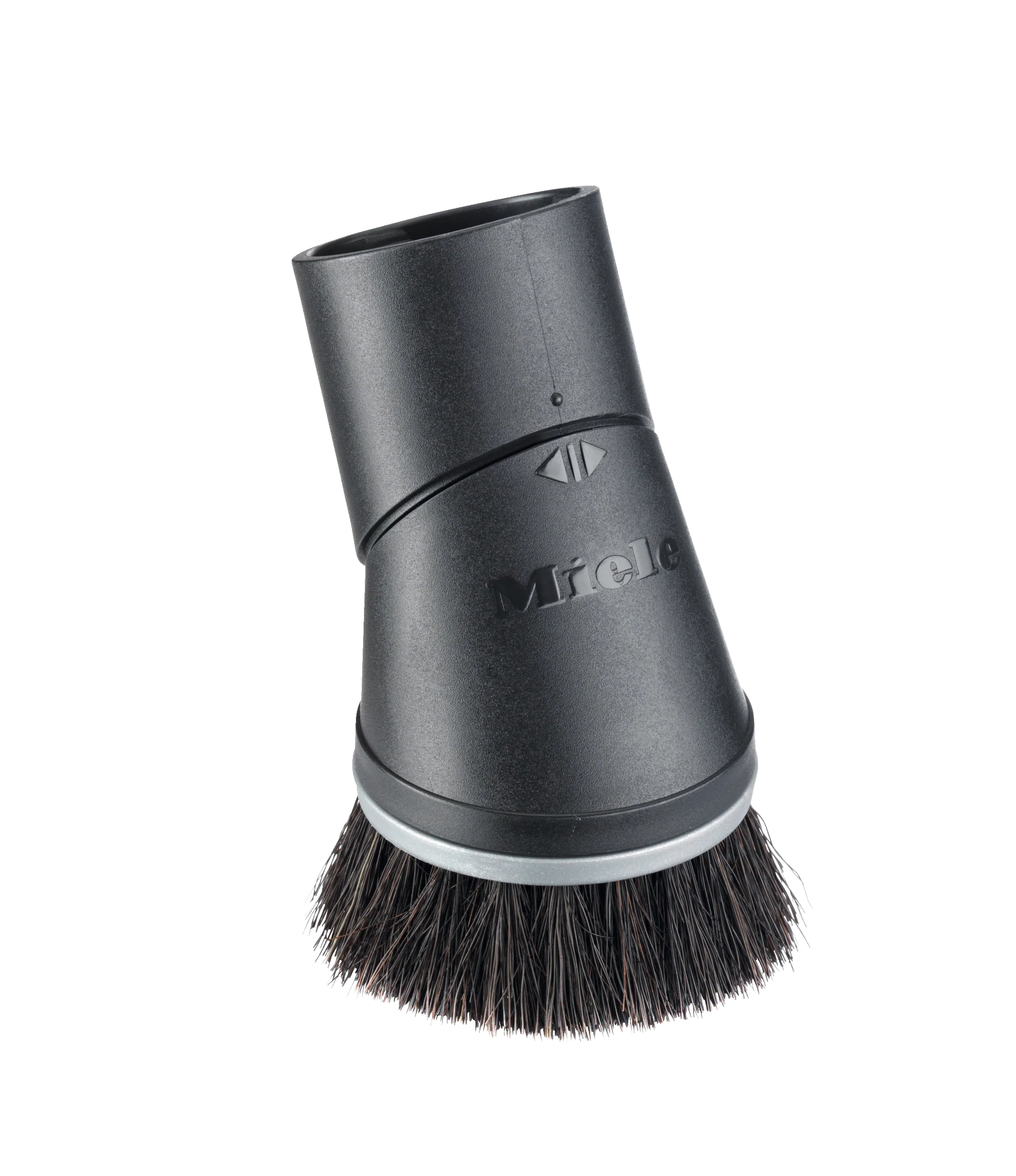 Dusting brush with flexible swivel joint