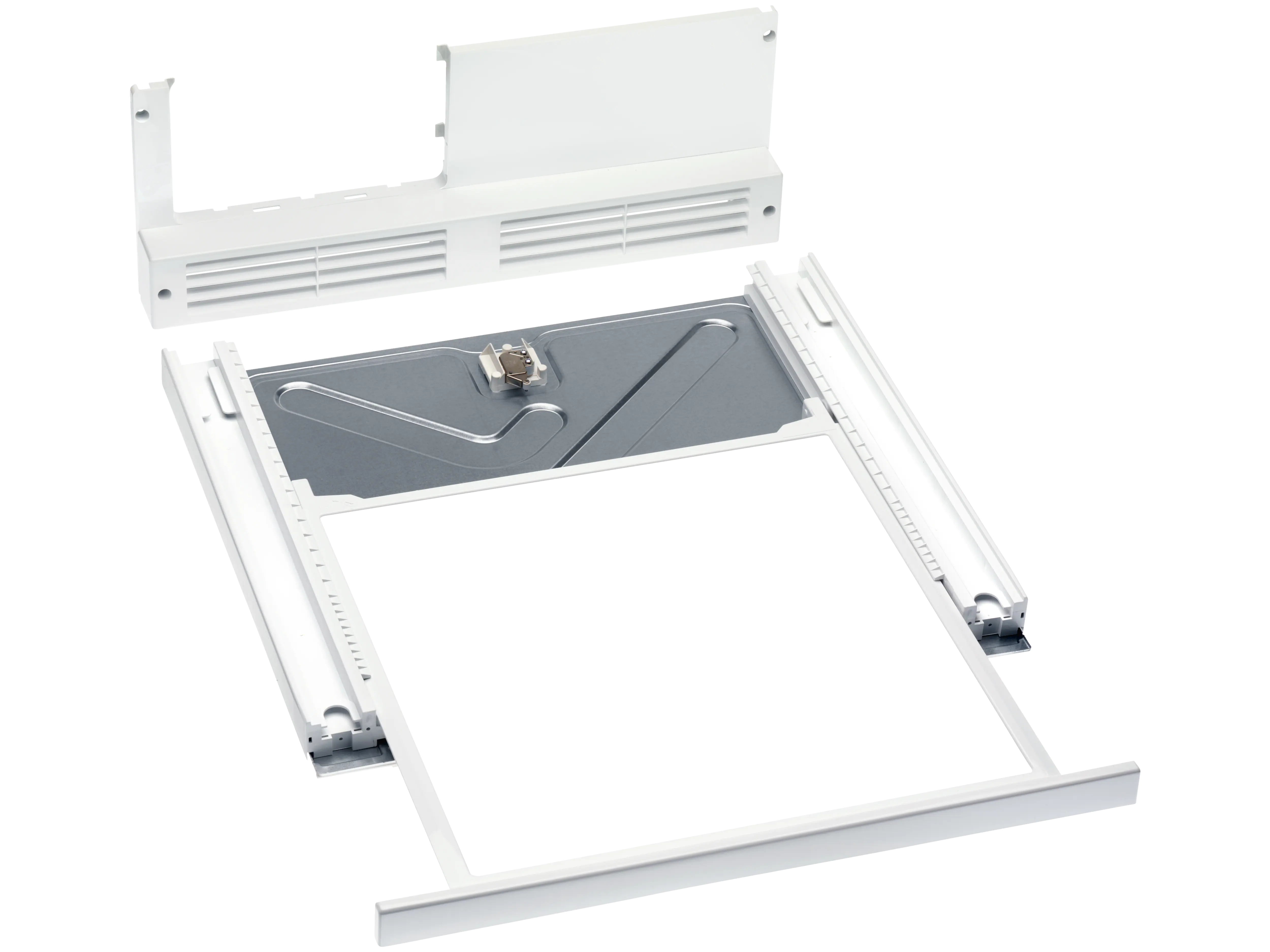 Washer-dryer stacking kit