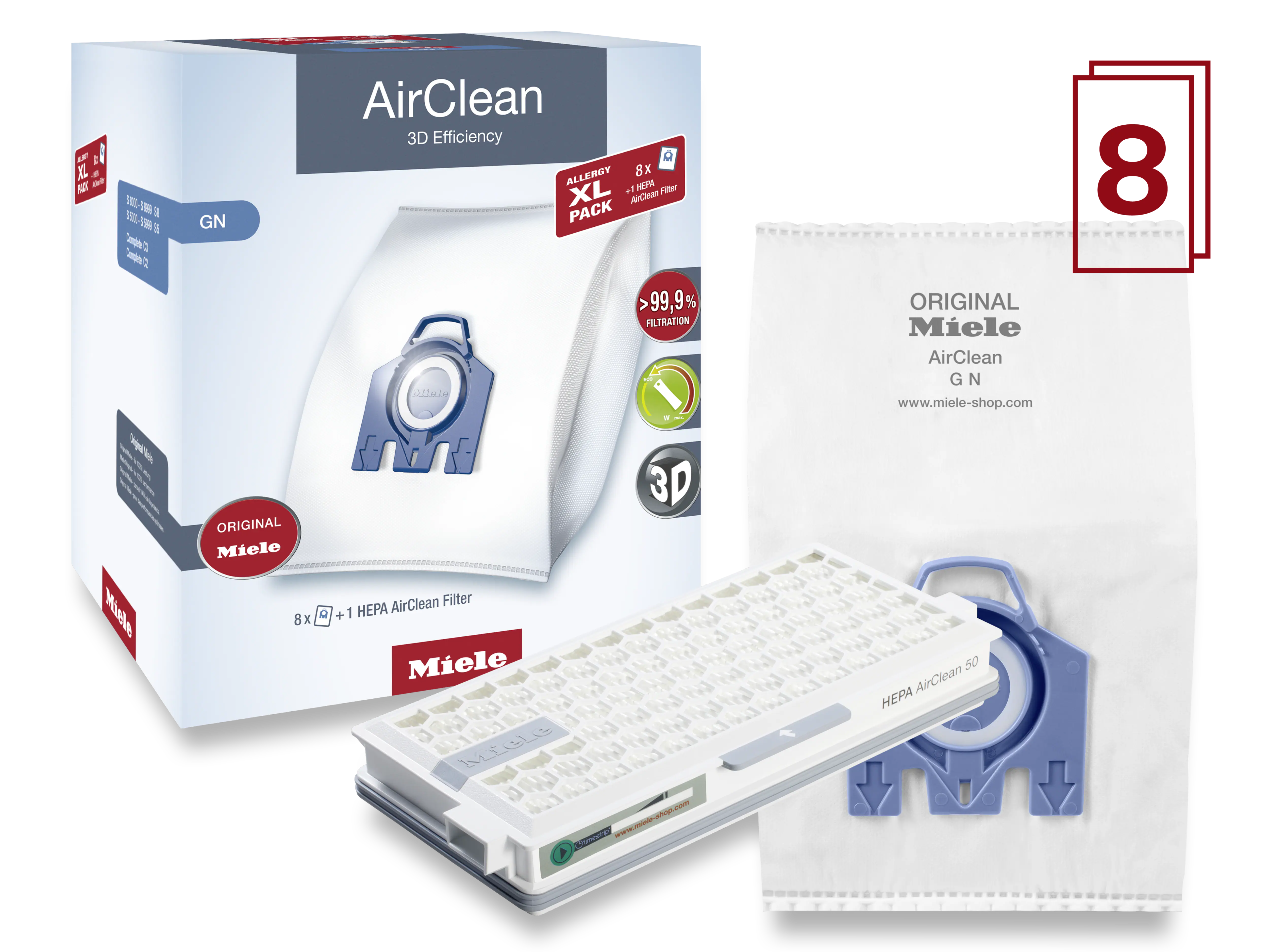 XL-Pack AirClean 3D Efficiency GN
