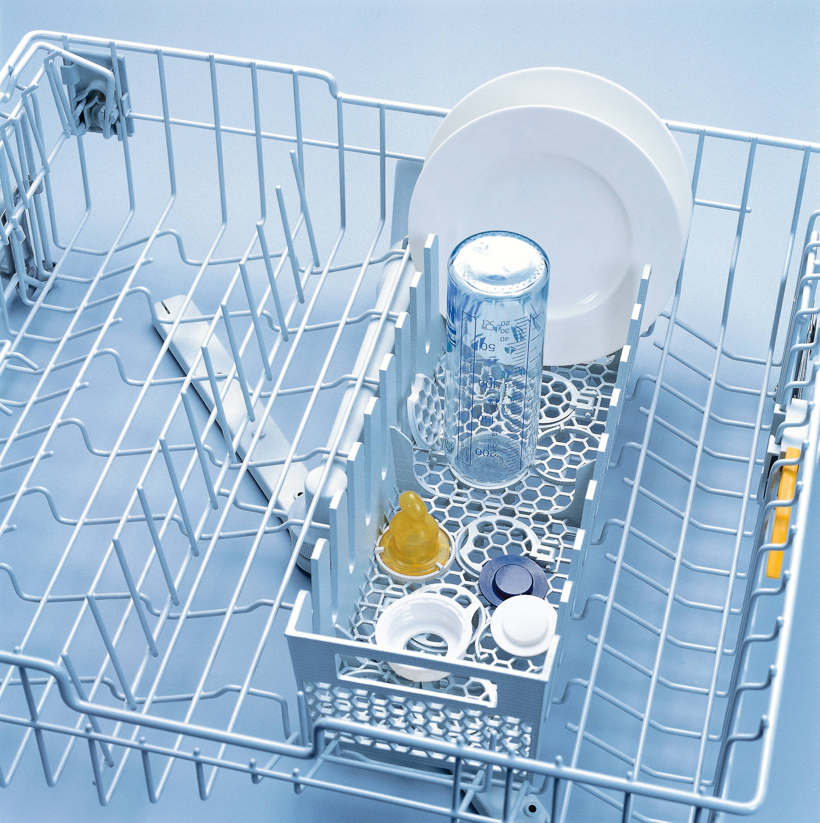 Multi-purpose dishwasher basket