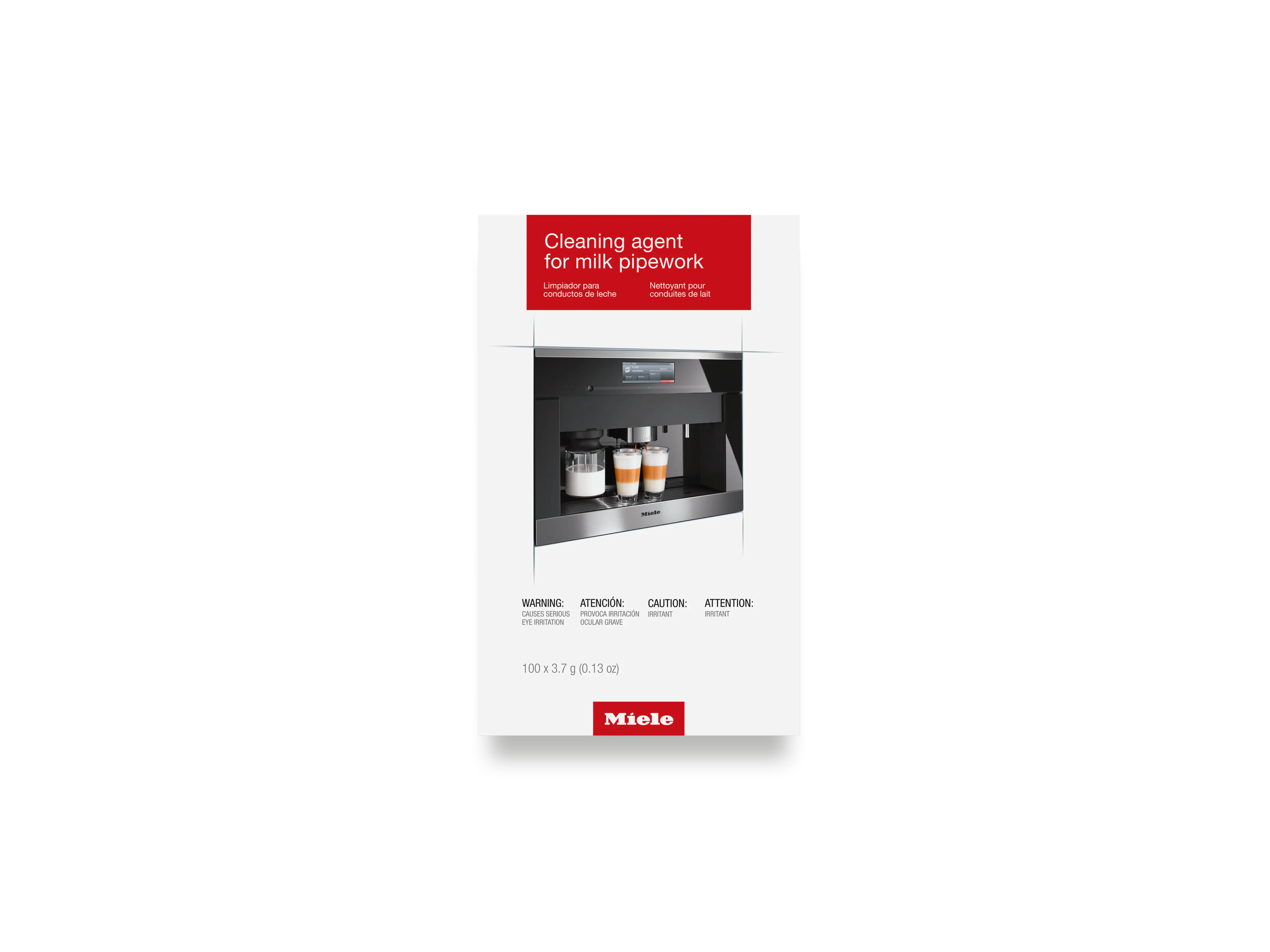 Milk pipework cleaner, 100 sachets