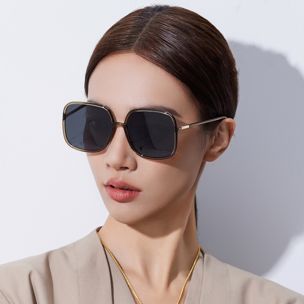 P8007 sunglasses women TR polarized anti-ultraviolet sunglasses round face slimming all-match glasses