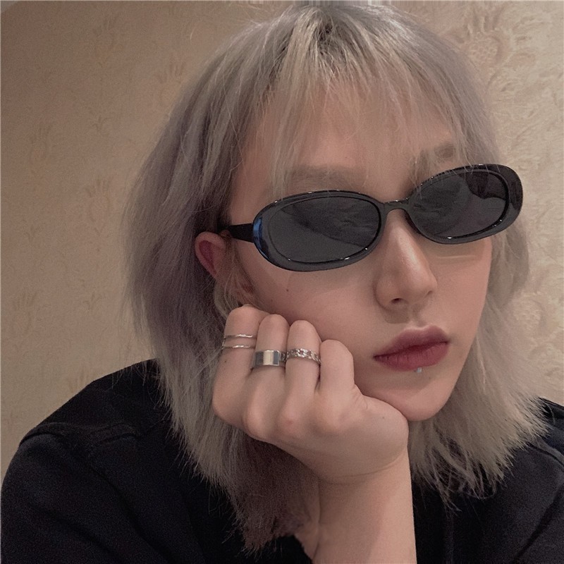 Sterling silver personalized hip hop open simple index finger knuckle ring cool style