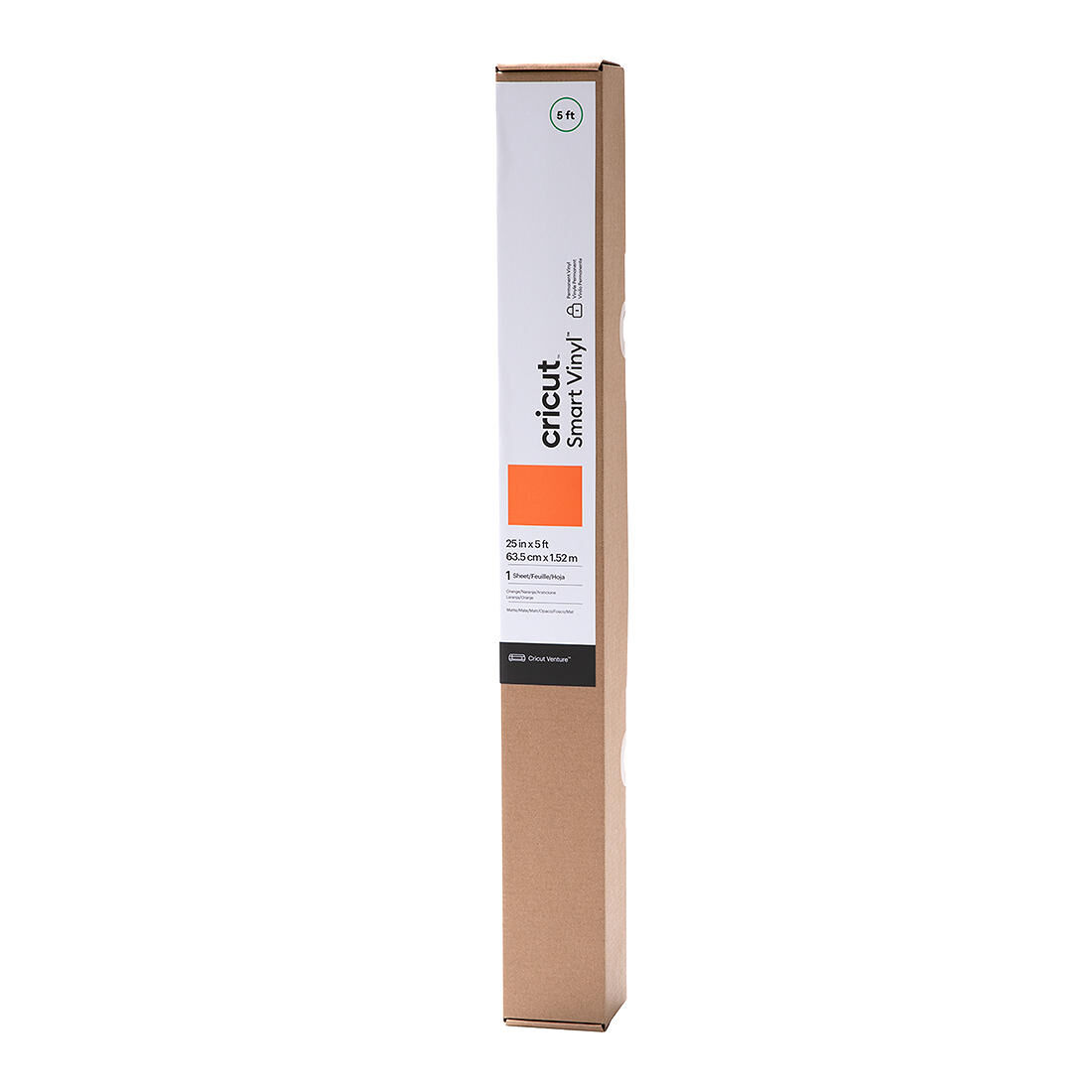 Smart Vinyl - Permanent, Orange 5 ft