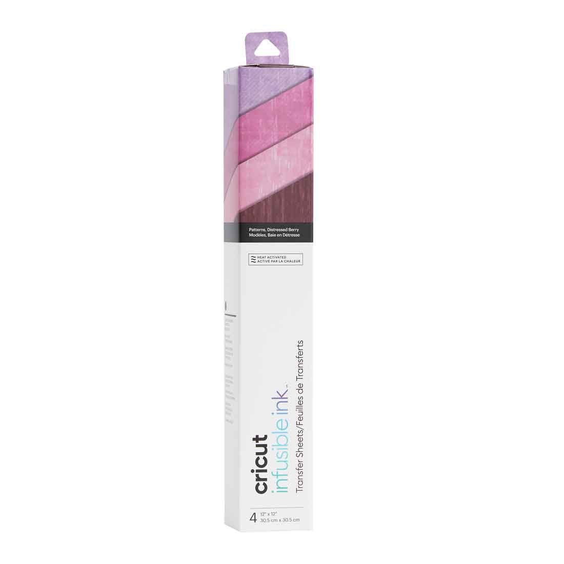 Infusible Ink™ Transfer Sheet Patterns, Distressed Berry