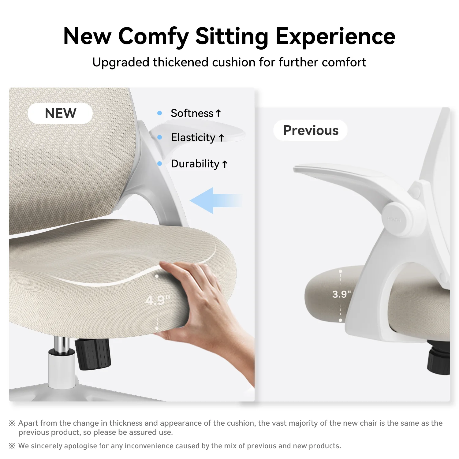 HBADA Penguininspired Office ChairGray