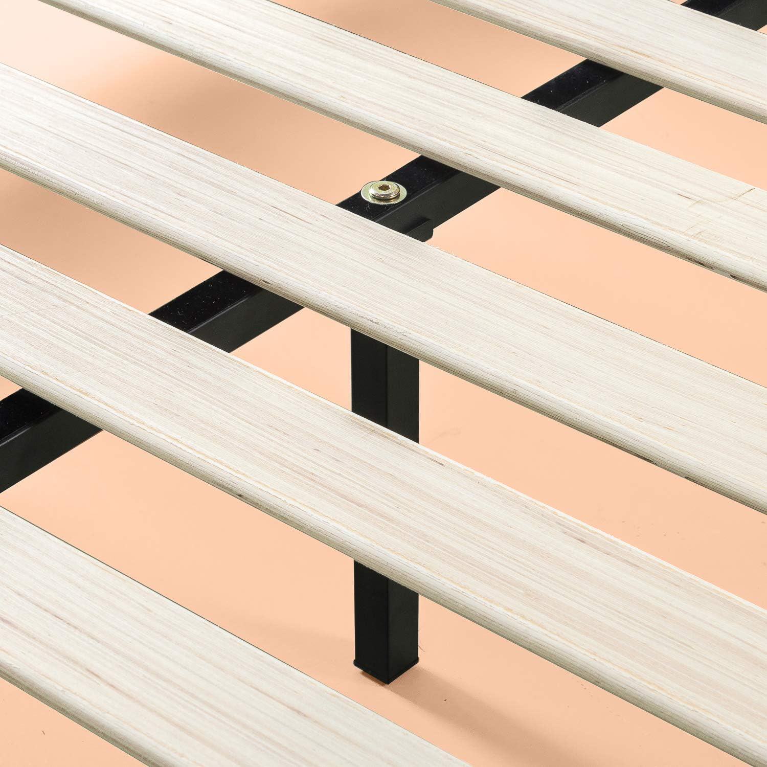 ZINUS Tonja Wood Platform Bed Frame with Headboard, Mattress Foundation