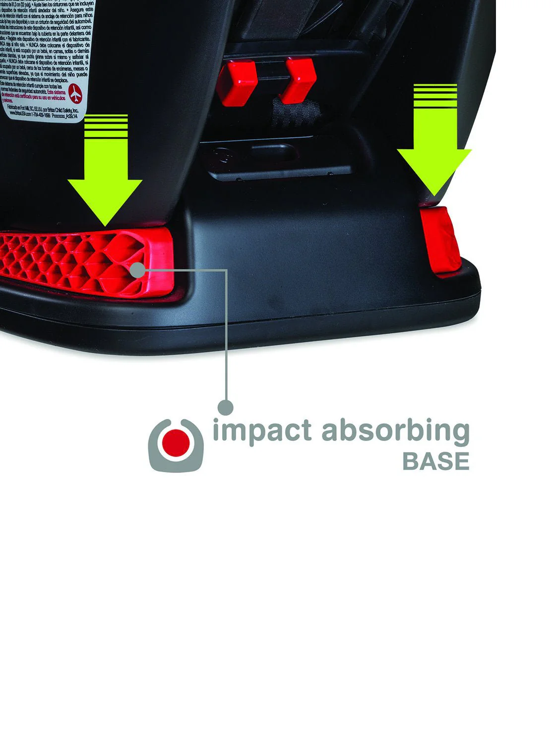 BRITAX Infant Car Seat Base with SafeCenter LATCH Installation