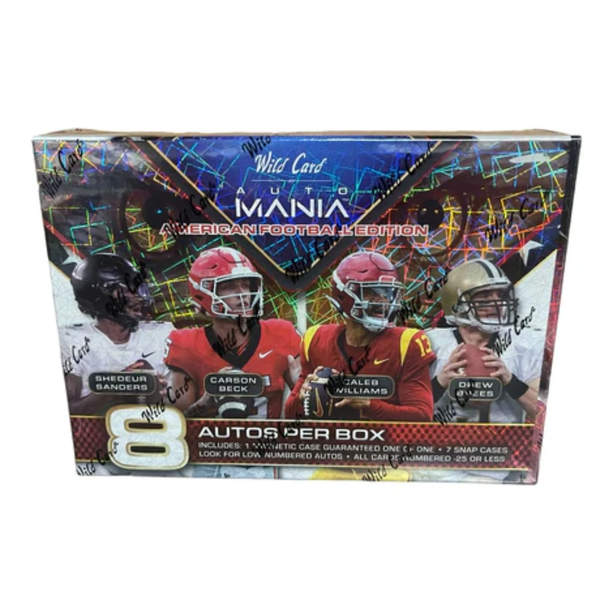 2024 Wild Card Auto Mania American Football Hobby Box