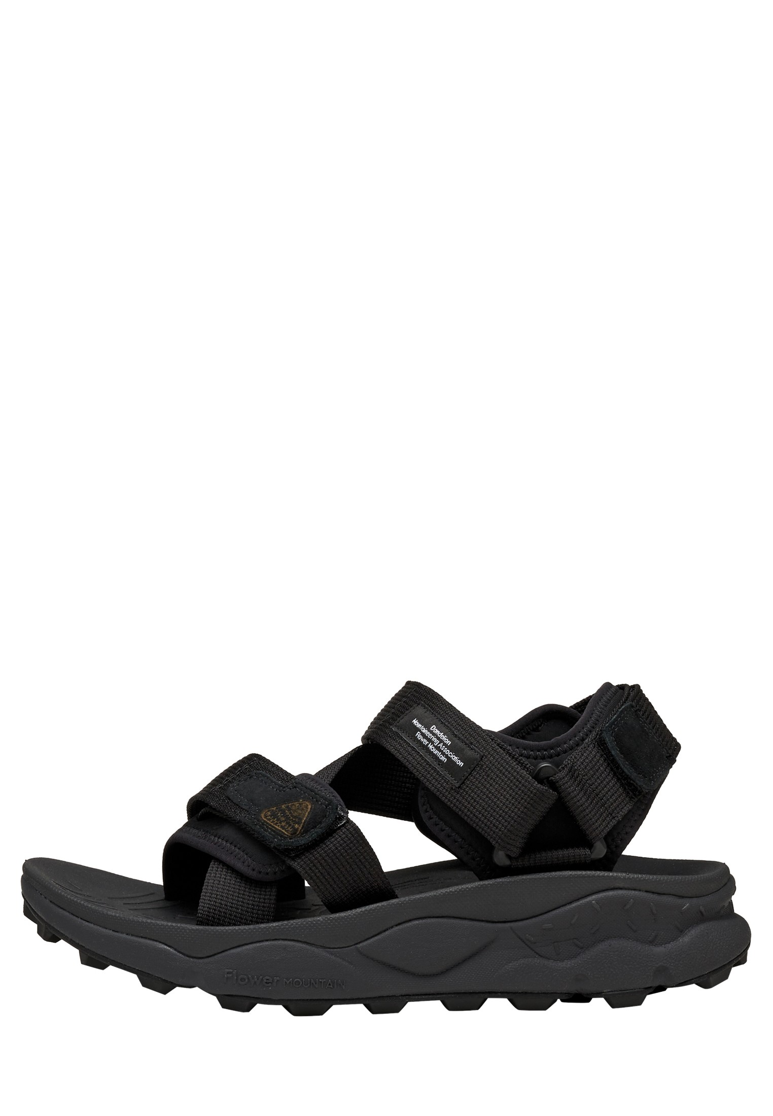 NAZCA 2 UNI - Technical fabric sandals - Black