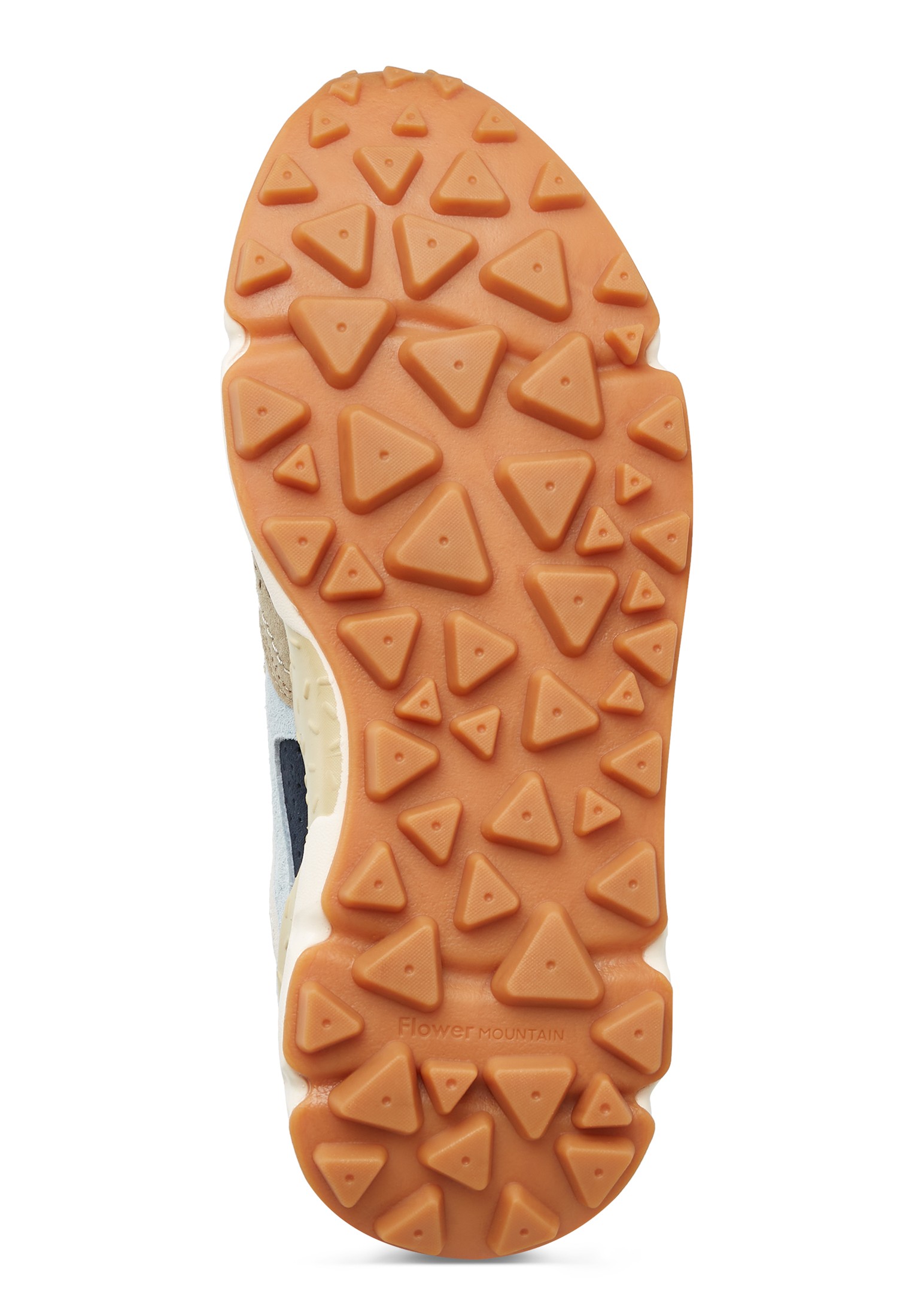 YAMANO 3 MAN - Suede and technical fabric sneakers - Beige-Black