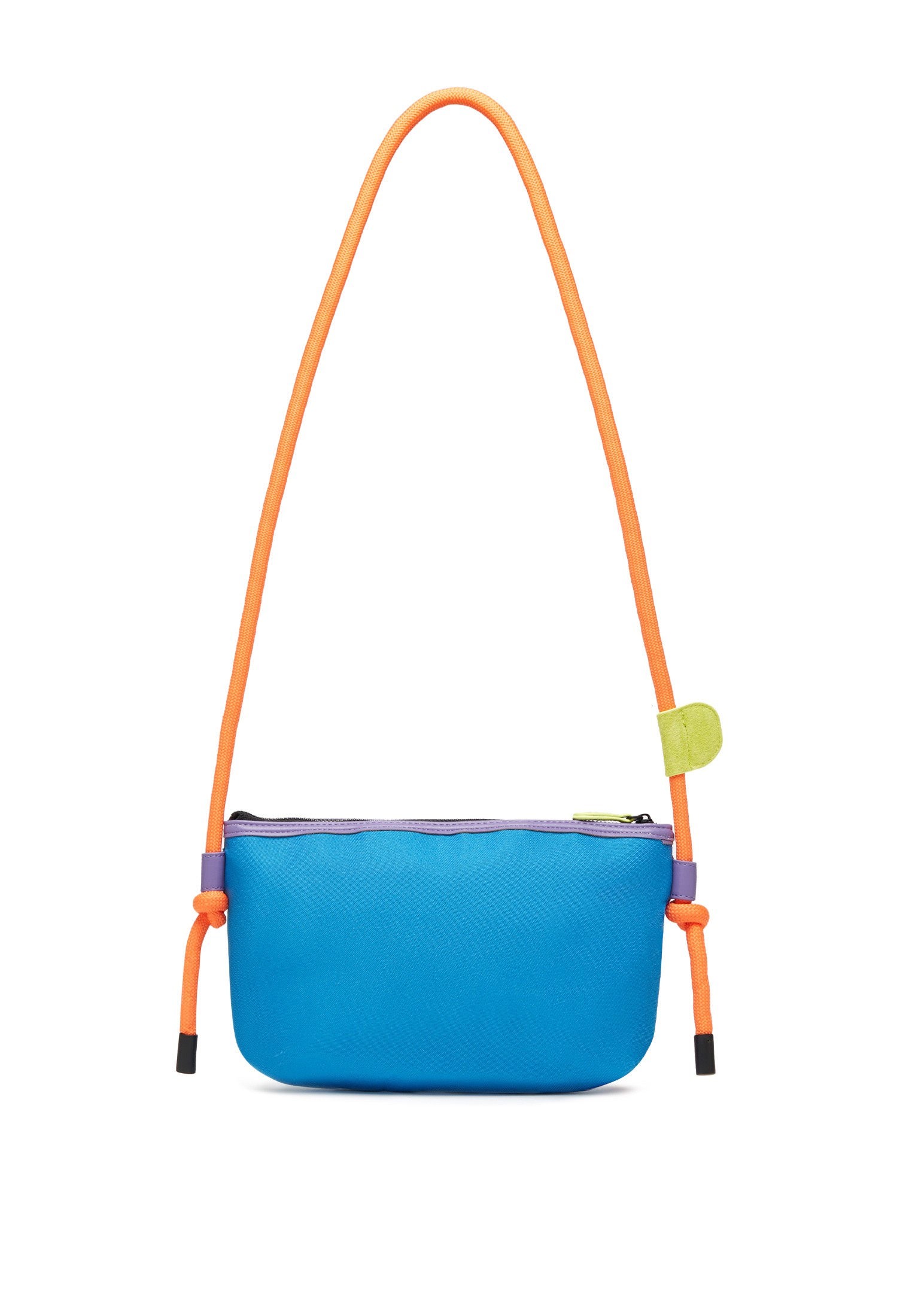 POCKET BAG - Mini cross body bag - Fuchsia-Light grey