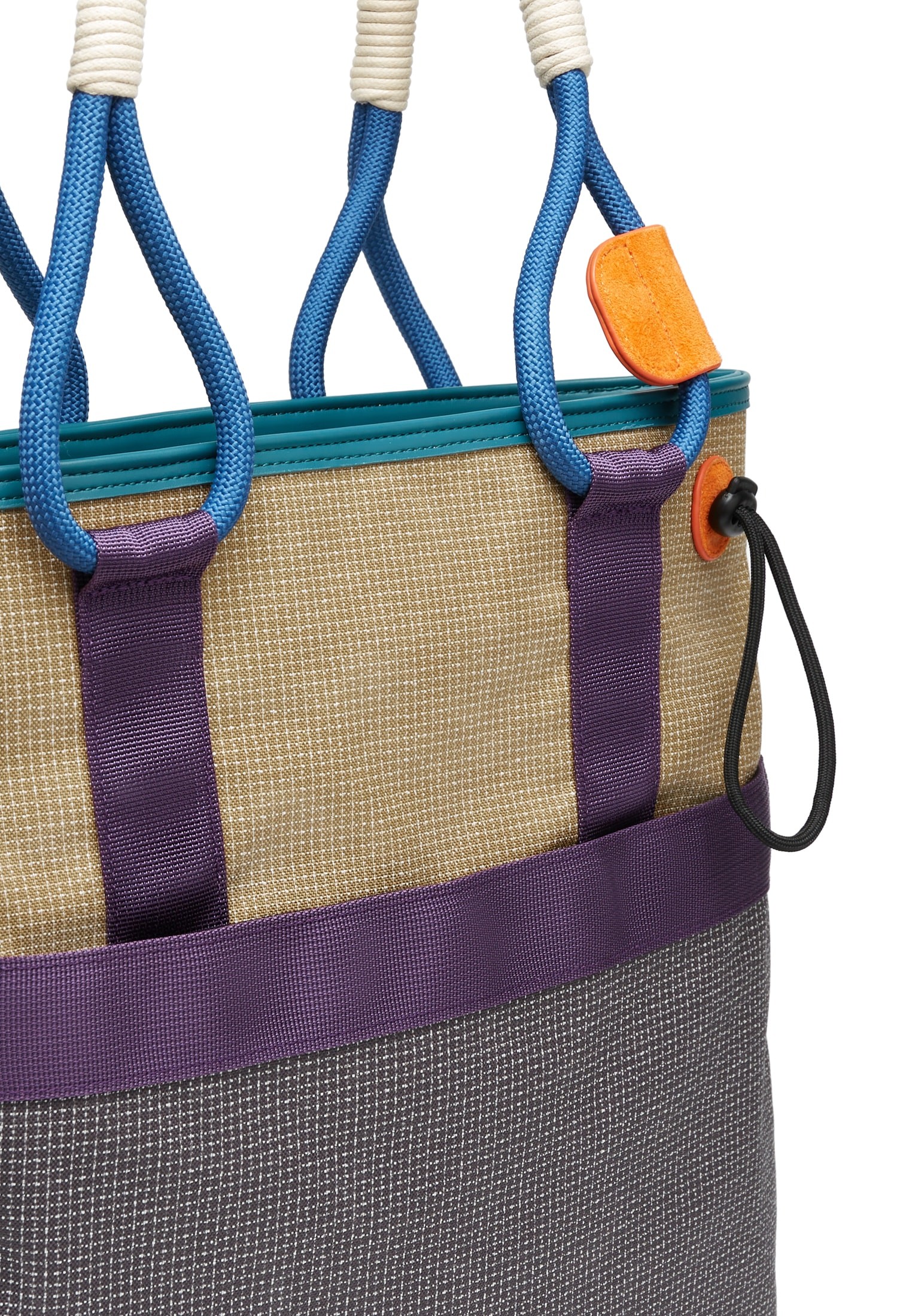 TOTE BAG - Tote bag - Grey-Beige