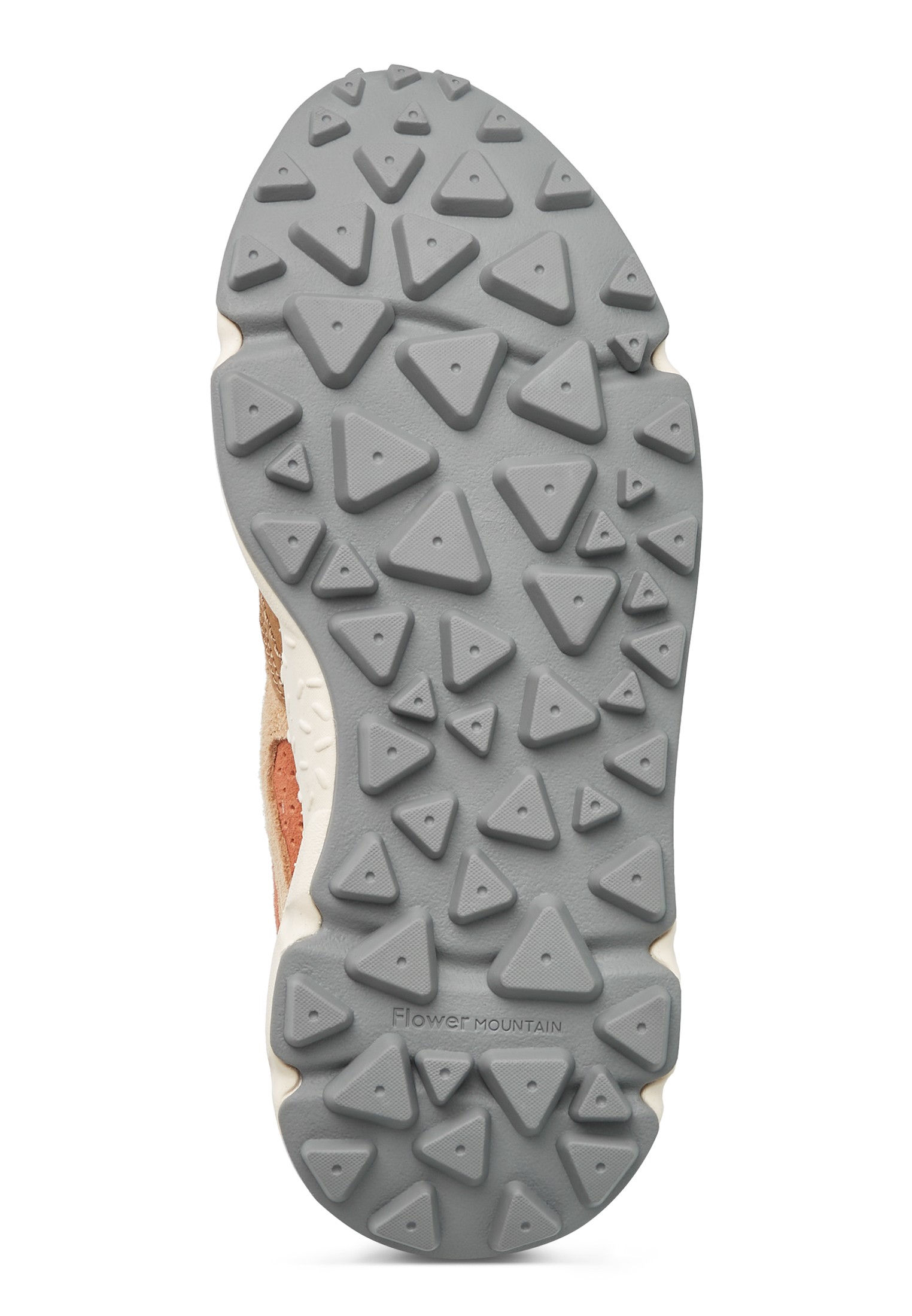 YAMANO 3 WOMAN - Suede and fabric sneakers - Beige-Pink