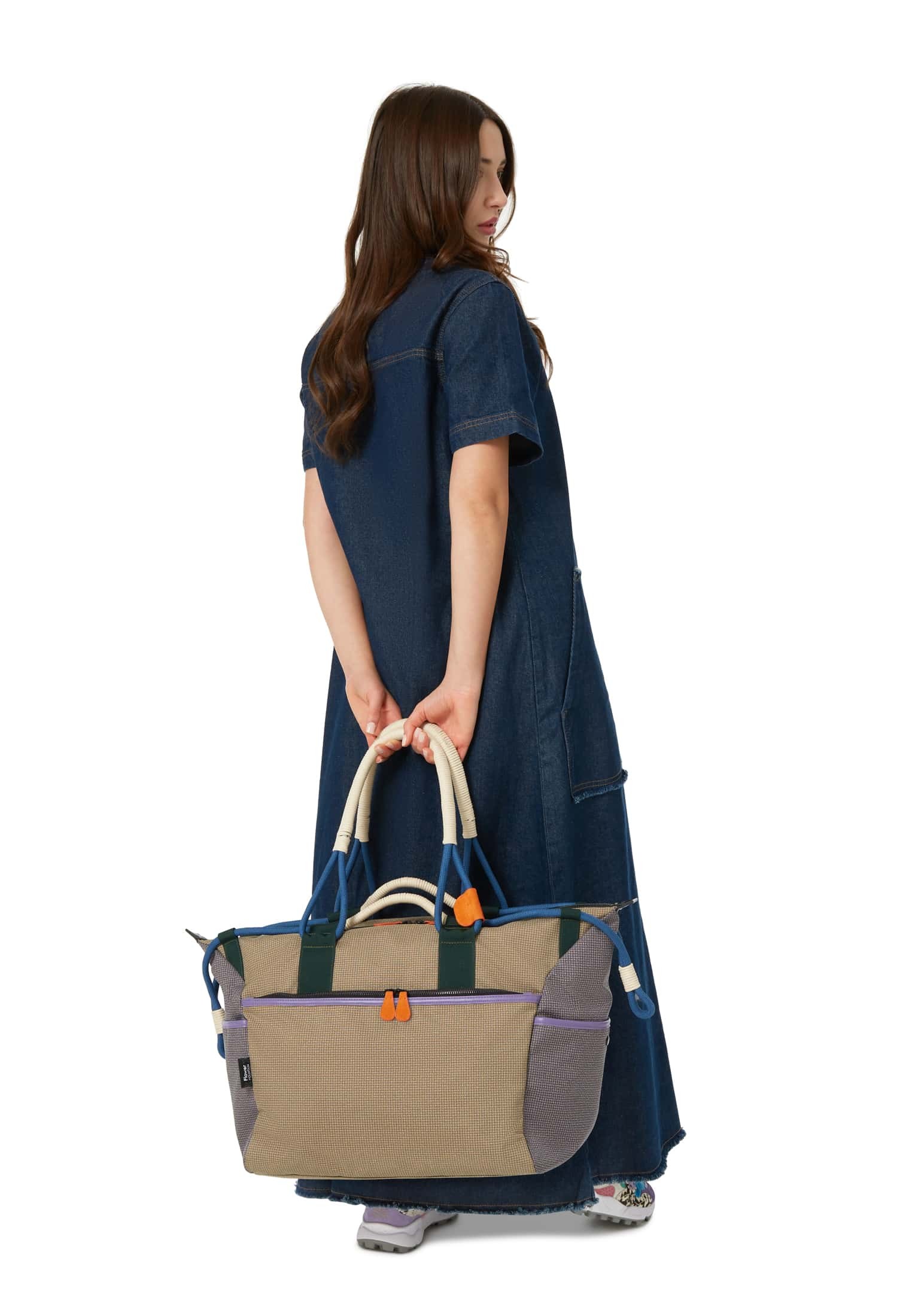 WEEKEND BAG - Handbag - Beige
