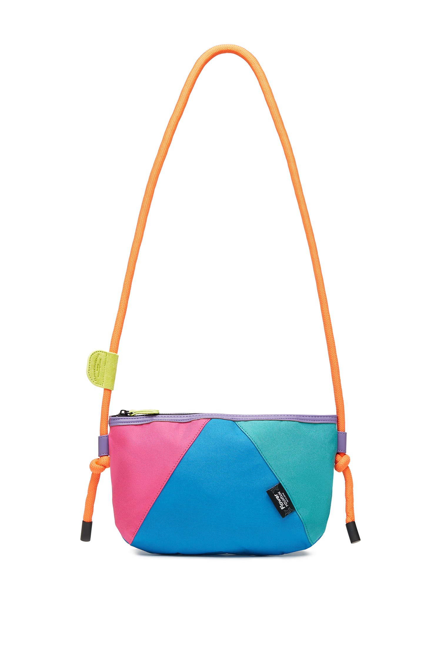 POCKET BAG - Mini cross body bag - Fuchsia-Light grey