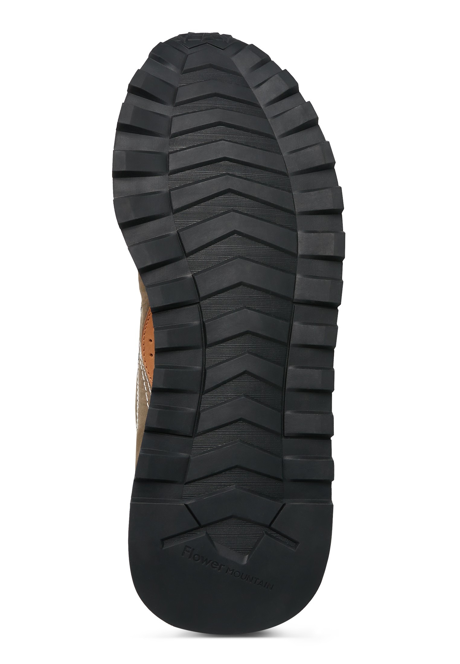 NEW ASUKA MAN - Suede and technical fabric sneakers - Brown