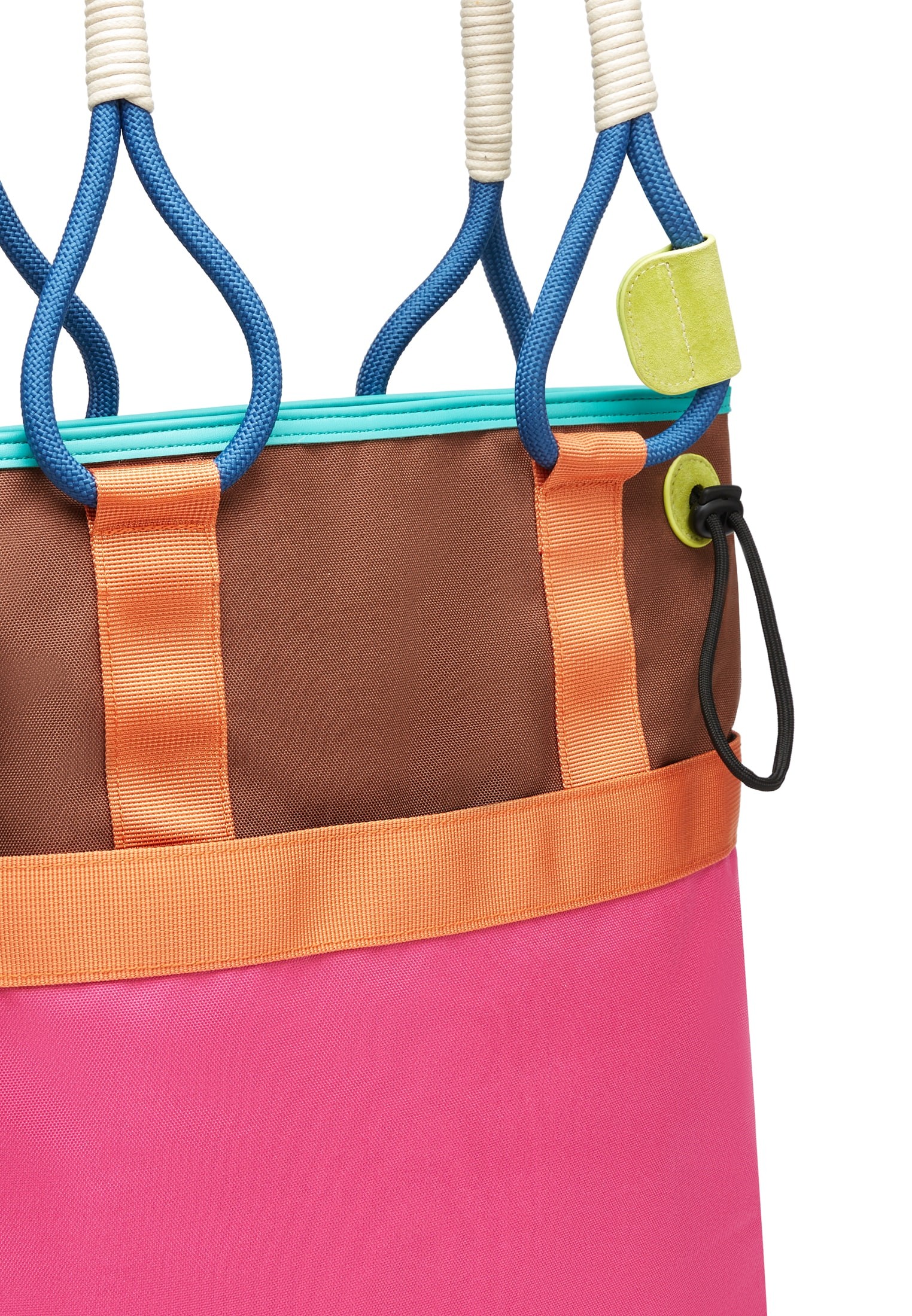 TOTE BAG - Tote bag - Fuchsia-Brown