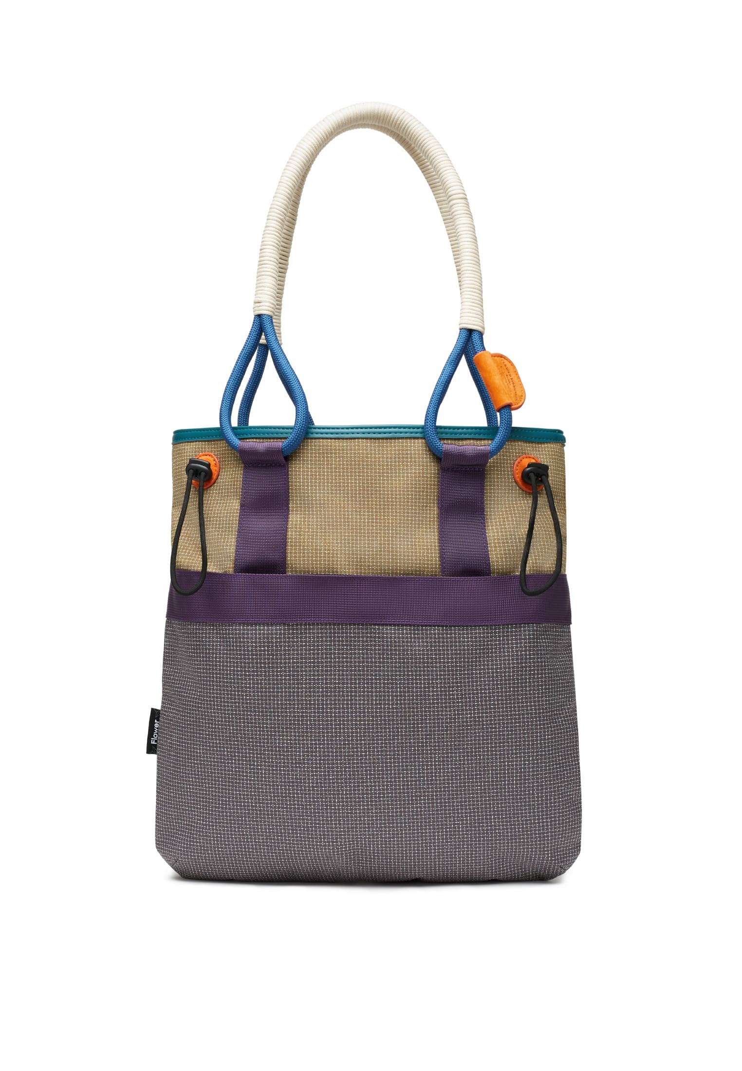 TOTE BAG - Tote bag - Grey-Beige