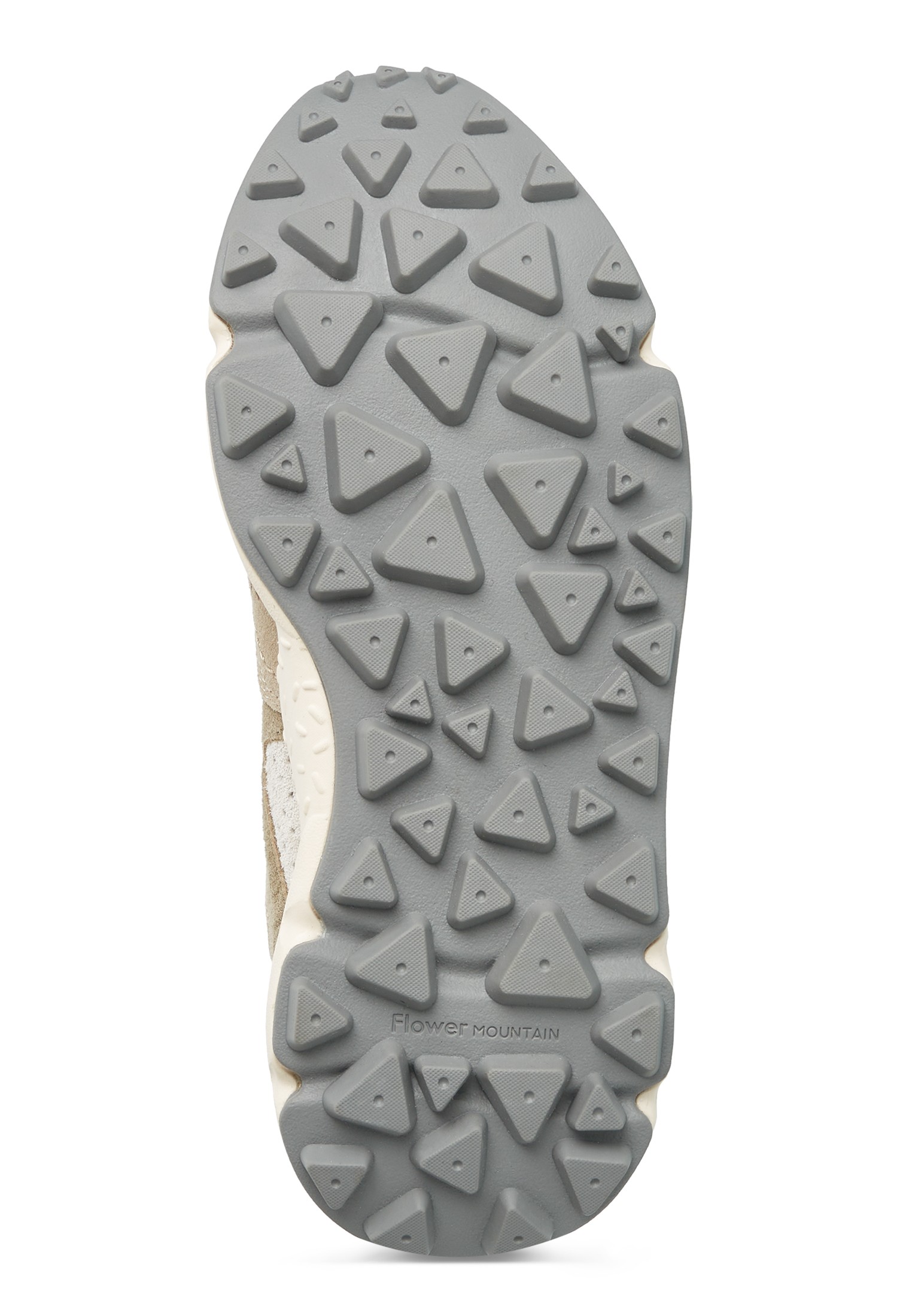 YAMANO 3 UNI - Suede and fabric sneakers - Beige-Army green