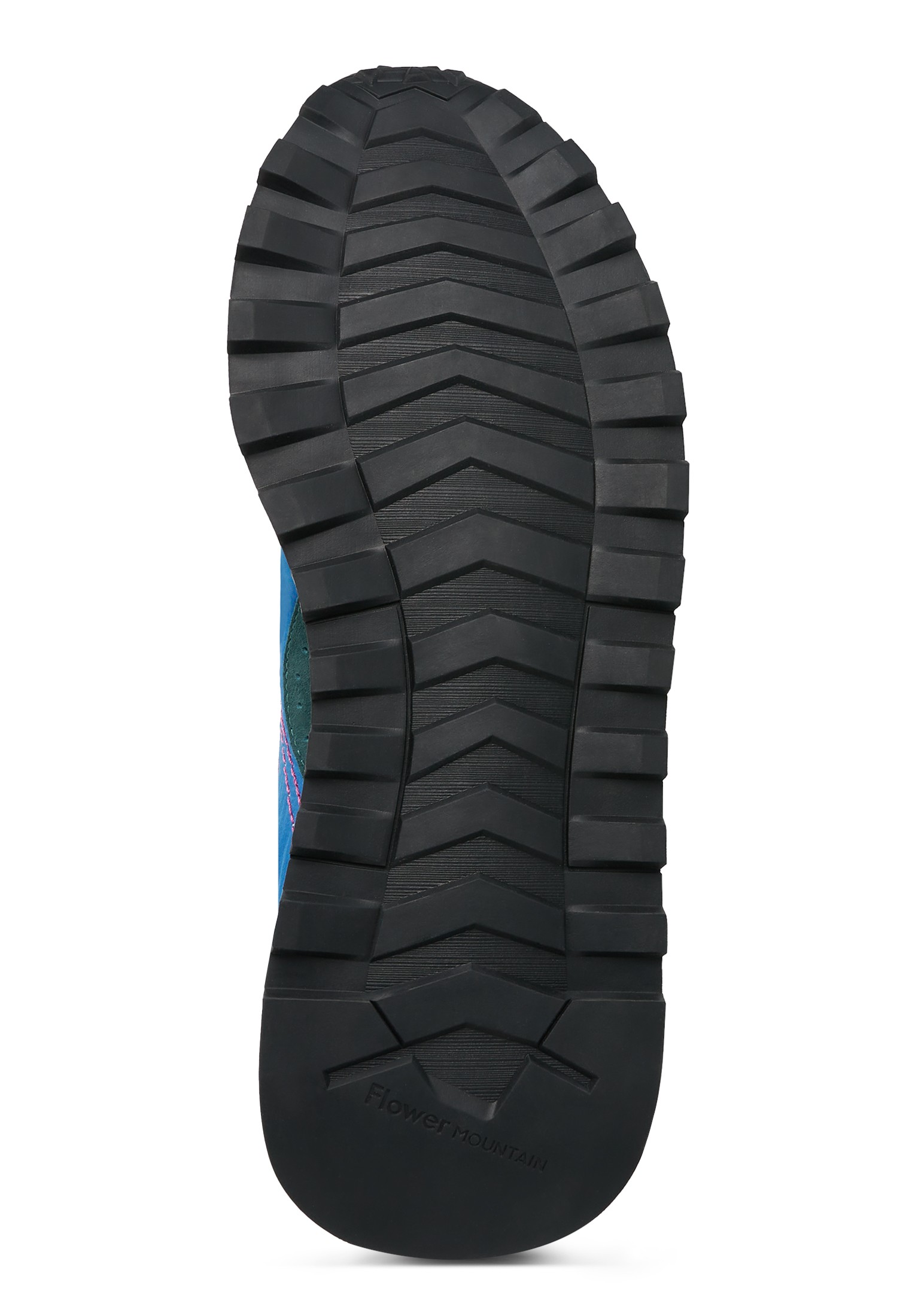 NEW ASUKA MAN - Suede and technical fabric sneakers - Navy