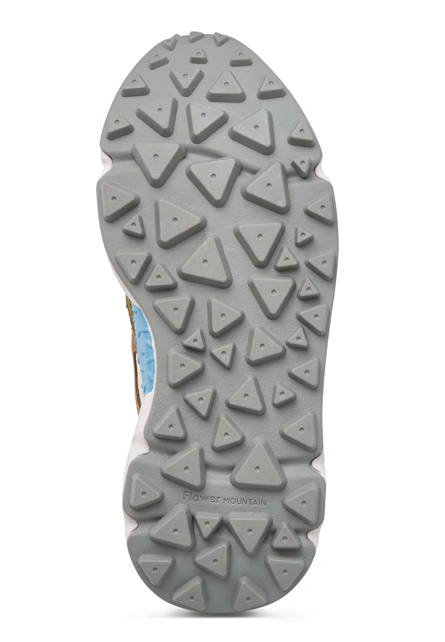 YAMANO 3 WOMAN KAISO - Faux leather and technical fabric sneakers - Lilac-Salmon