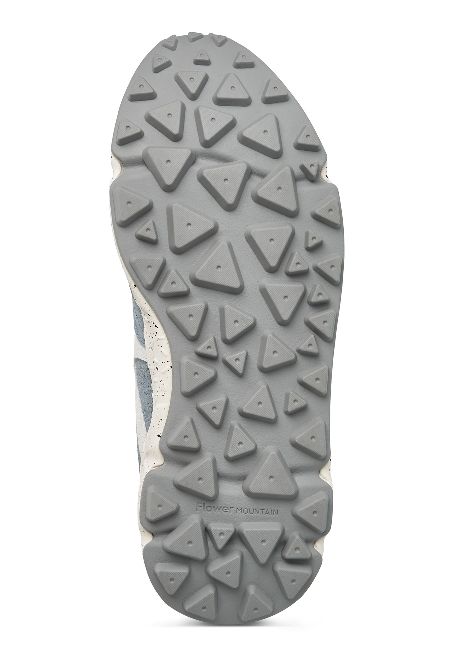 YAMANO 3 MAN - Suede and fabric sneakers - Light blue