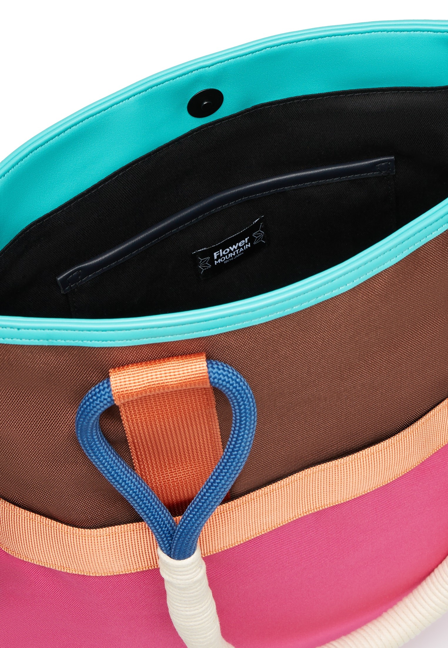TOTE BAG - Tote bag - Fuchsia-Brown