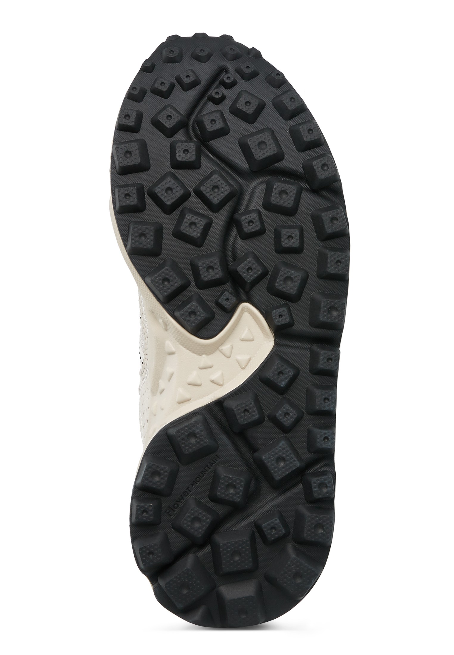 TIGER HILL UNI - Suede and technical fabric sneakers - Beige