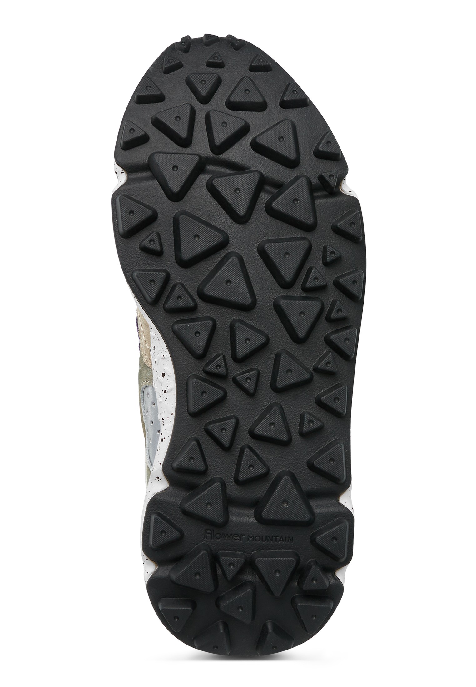 YAMANO 3 UNI - Suede and technical fabric sneakers - Grey-Beige
