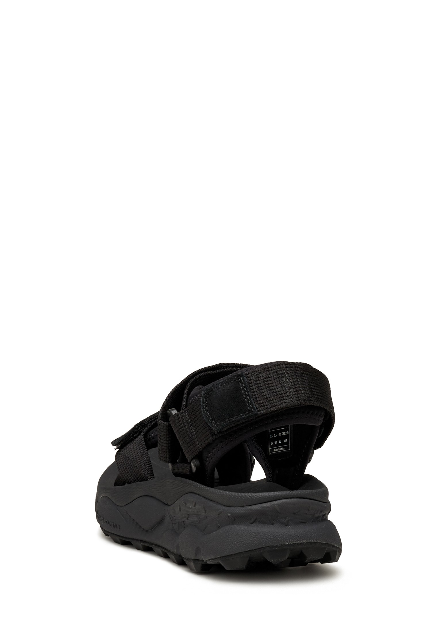 NAZCA 2 UNI - Technical fabric sandals - Black